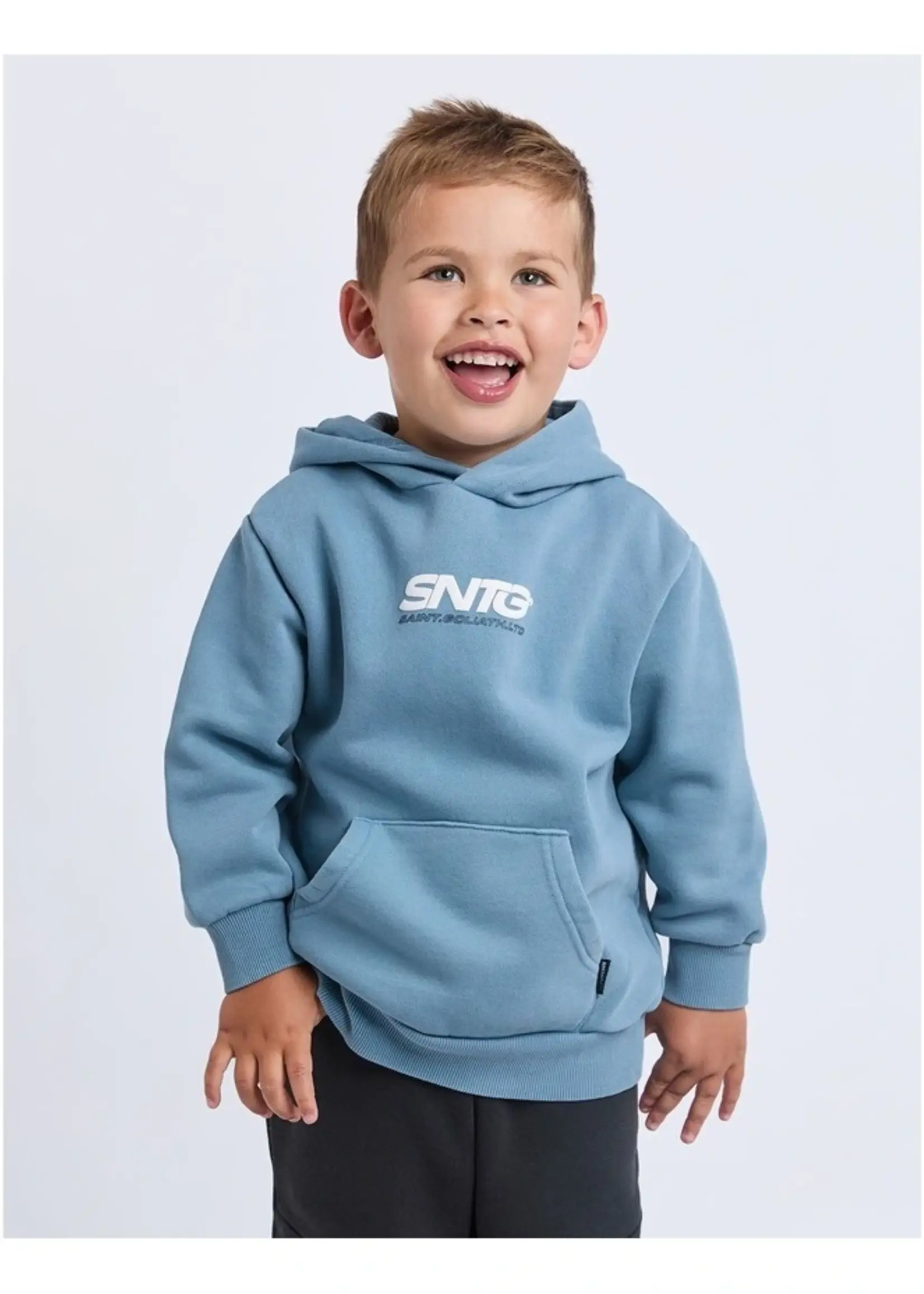 St Goliath Challenger Hoodie - Mid Blue
