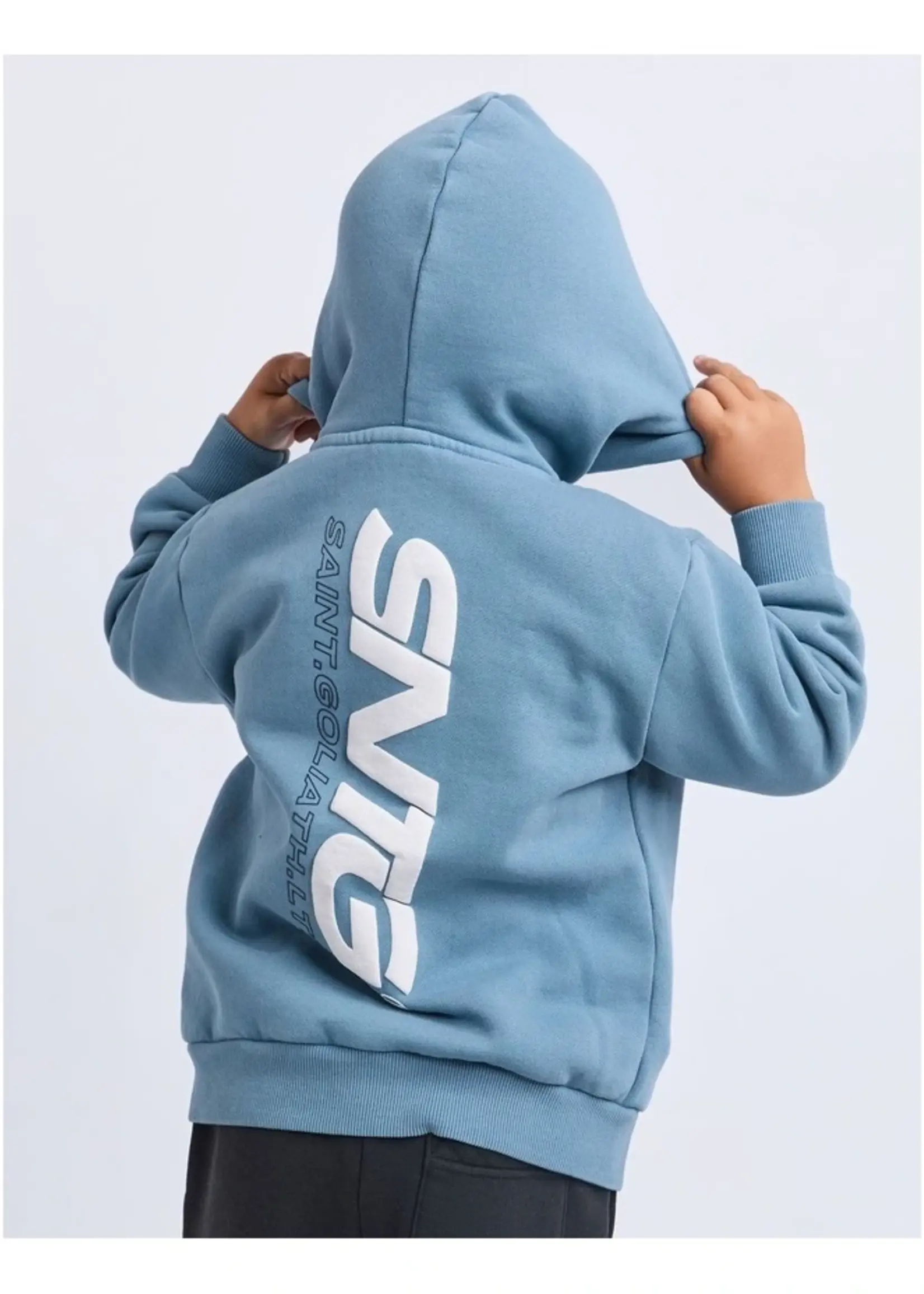 St Goliath Challenger Hoodie - Mid Blue
