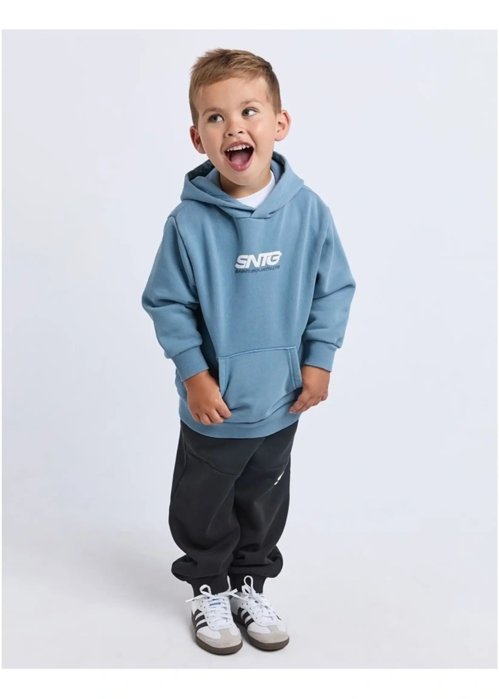 St Goliath Challenger Hoodie - Mid Blue