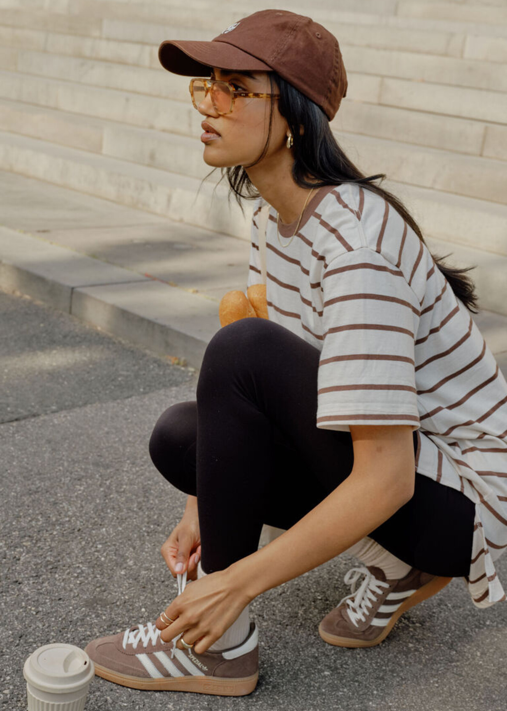 Ceres Life Lola Longline Step Hem Tee