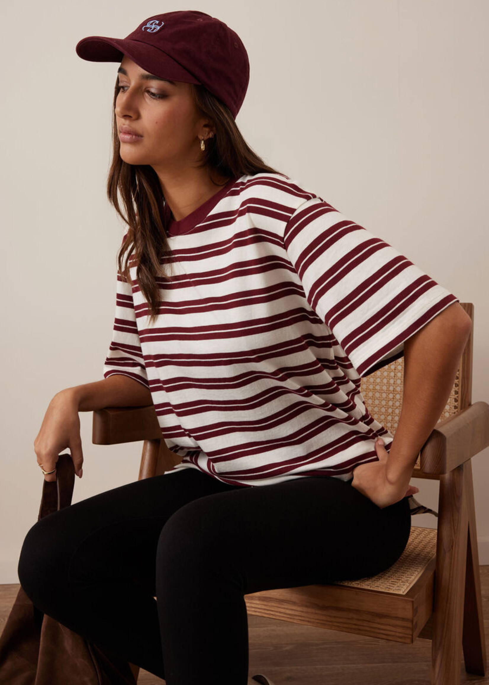 Ceres Life Lola Longline Step Hem Tee