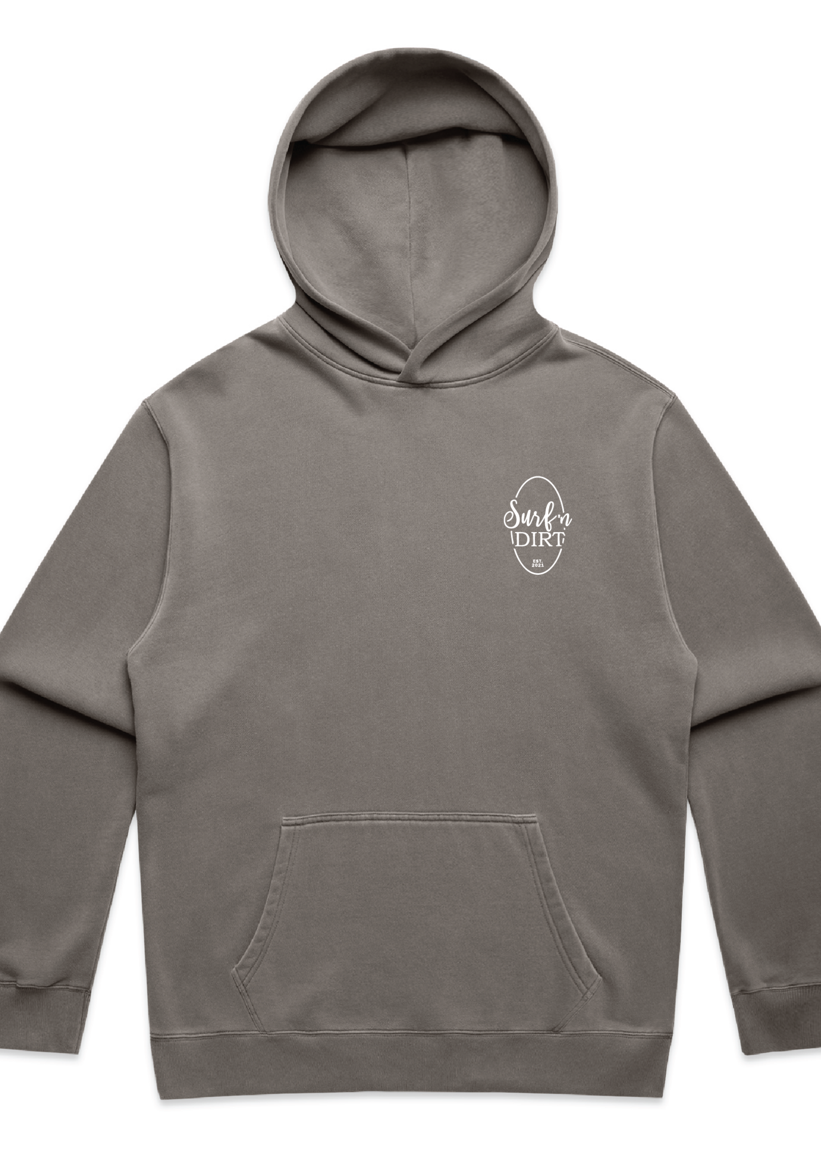 Surf n Dirt Surf n Dirt Hoodie - Faded Grey