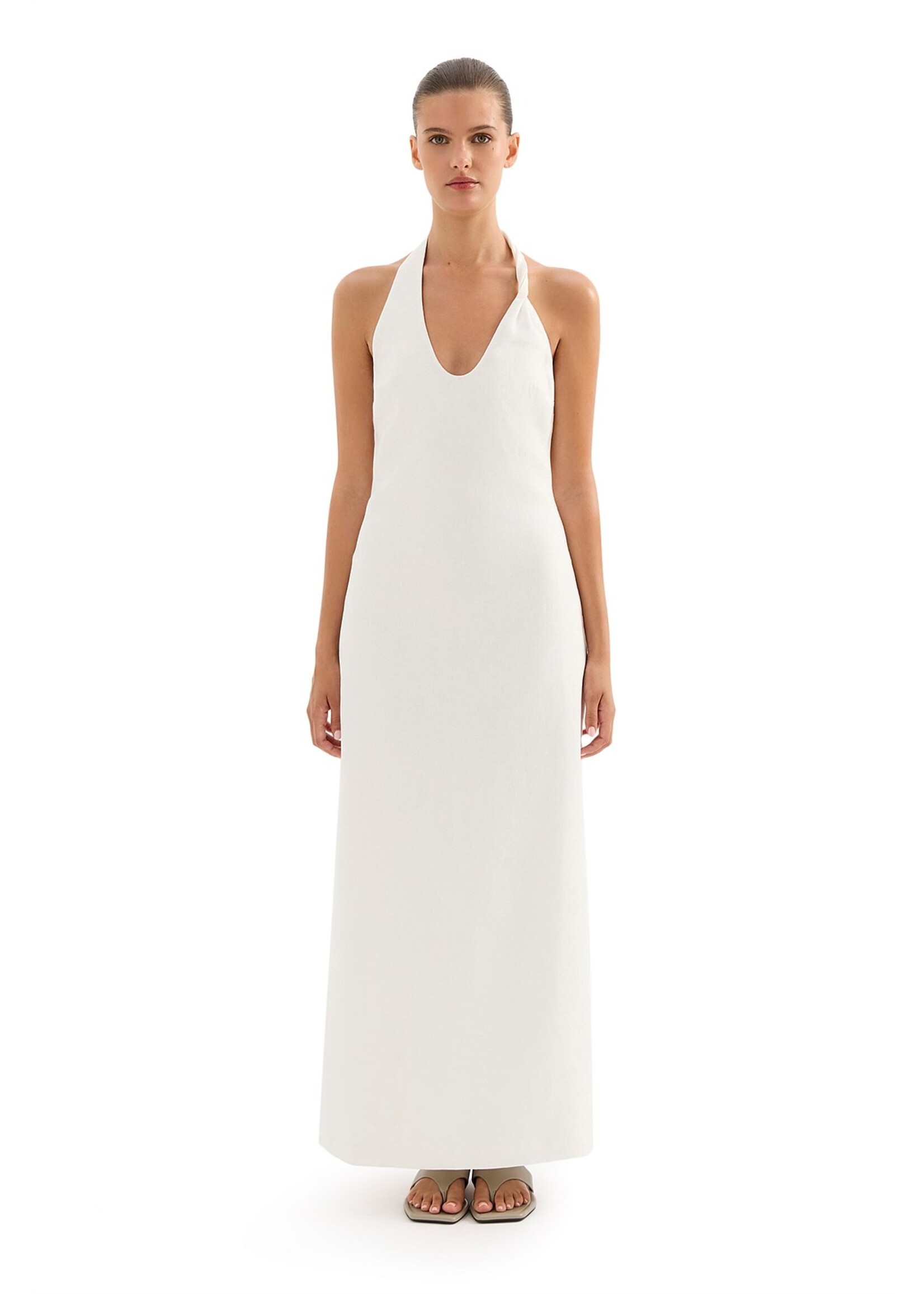 nude lucy Zayda Linen Dress