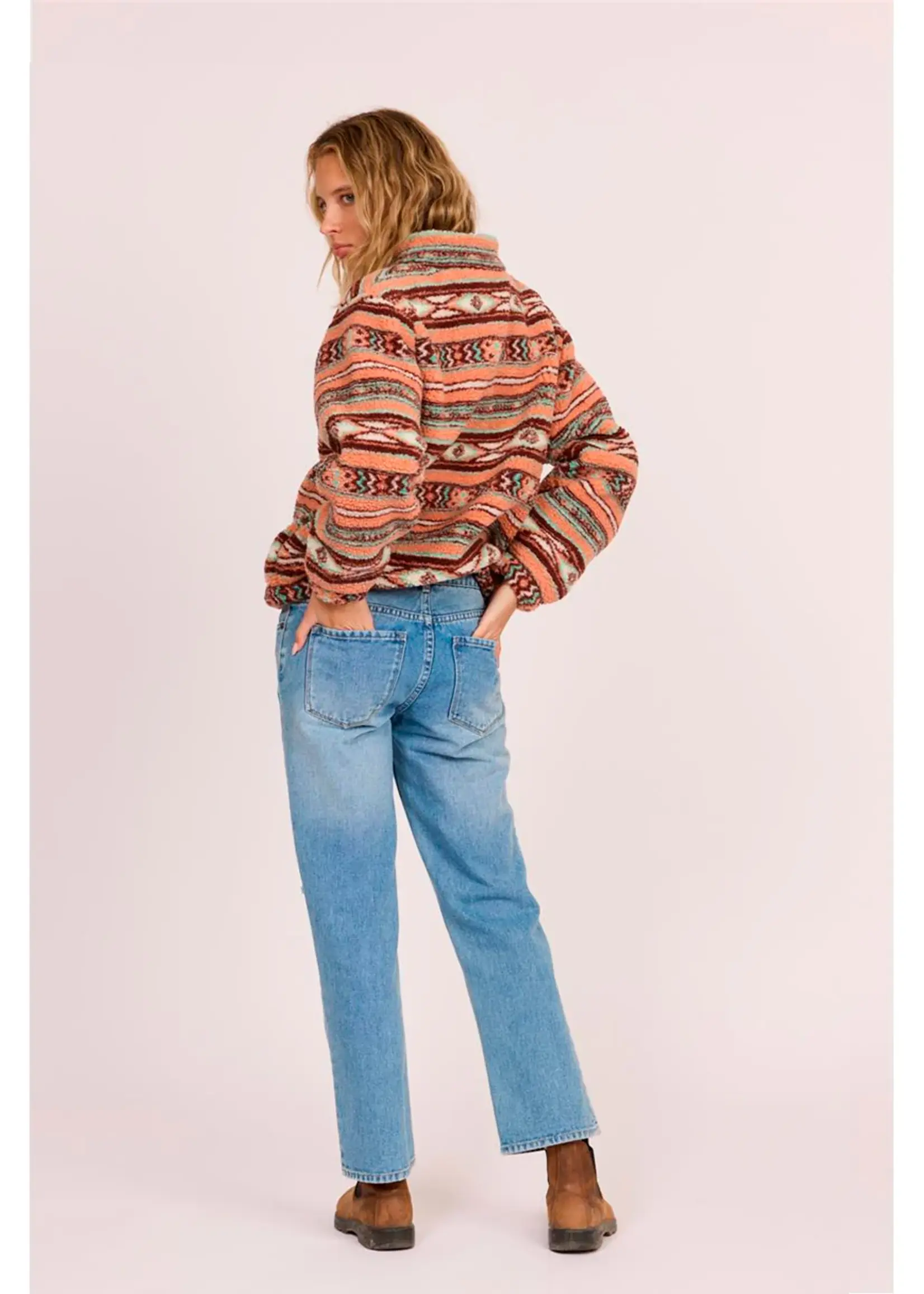 Smooth Sherpa Fleece - Canyon Rose