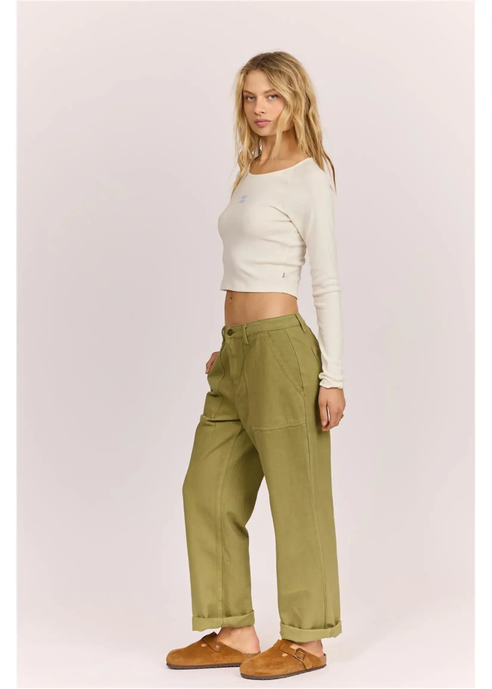 Sisstrevolution Island Time Pant - Army