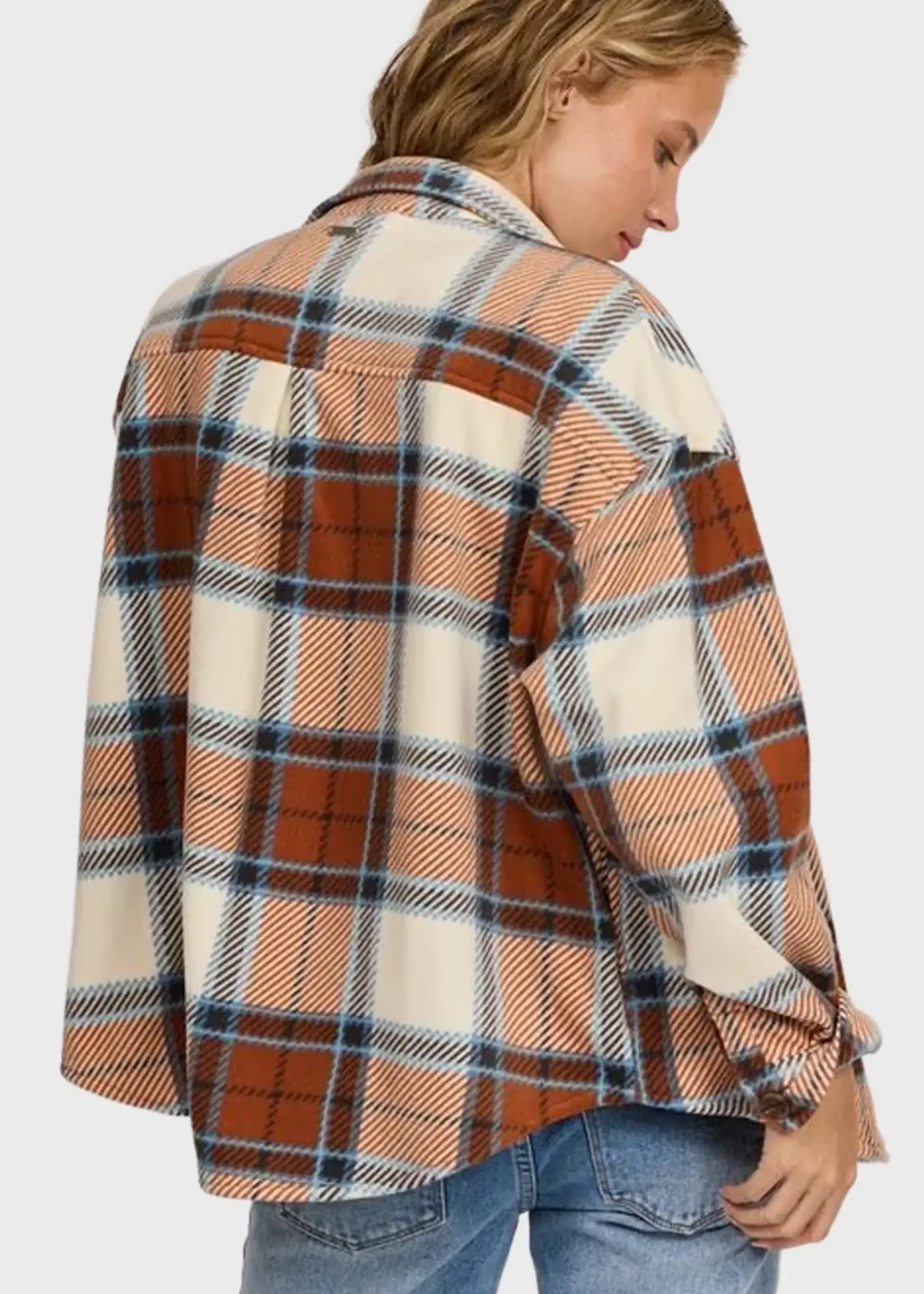 Washed Ashore Fleece - Terracotta