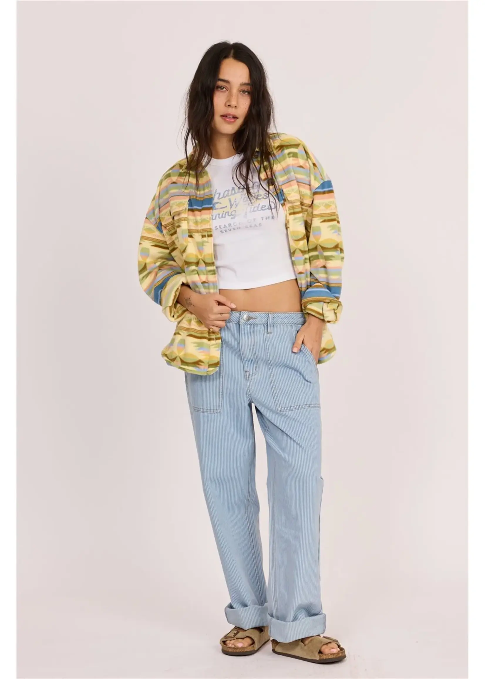 Sisstrevolution Washed Ashore Fleece - Dream Blue