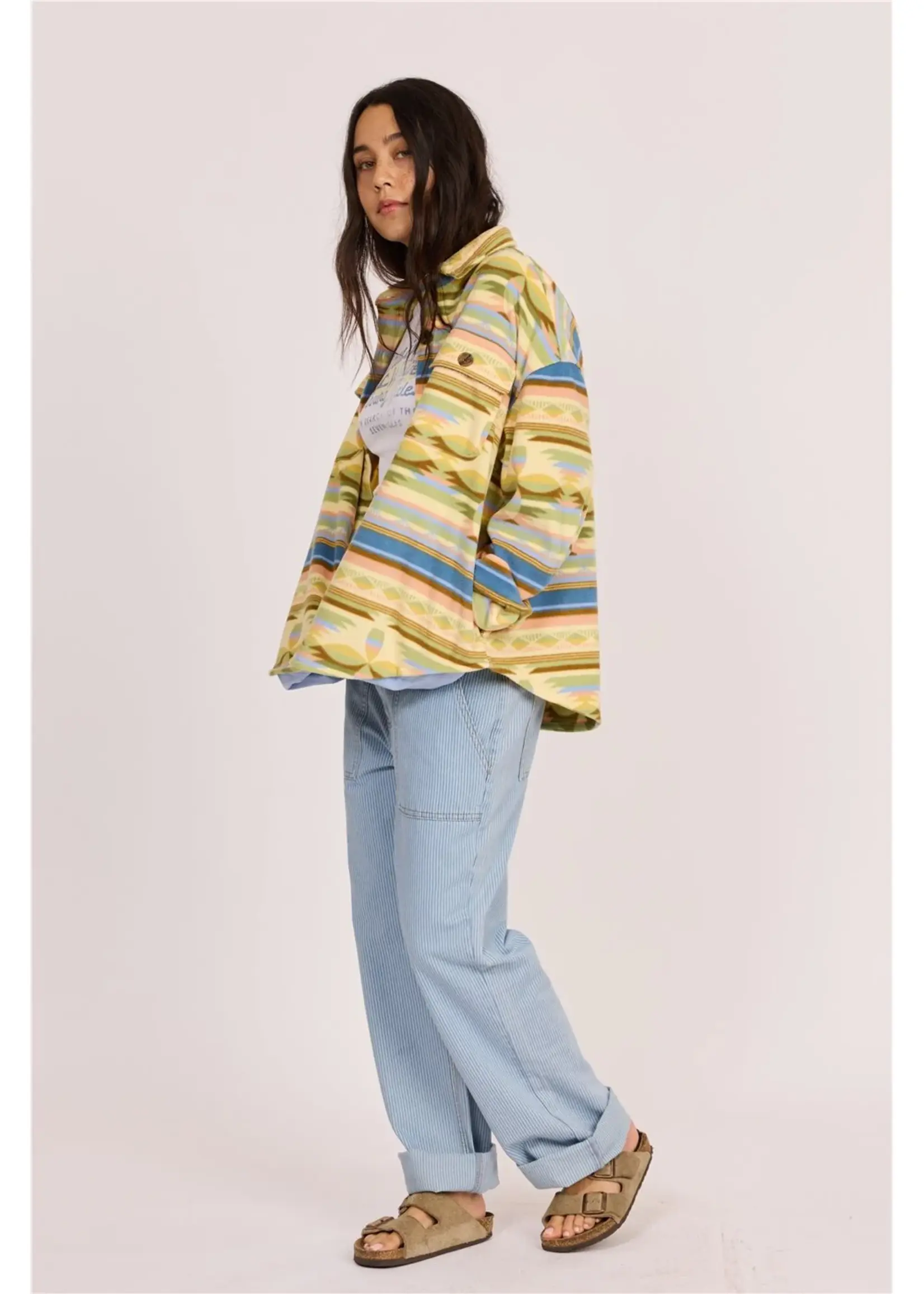 Sisstrevolution Washed Ashore Fleece - Dream Blue