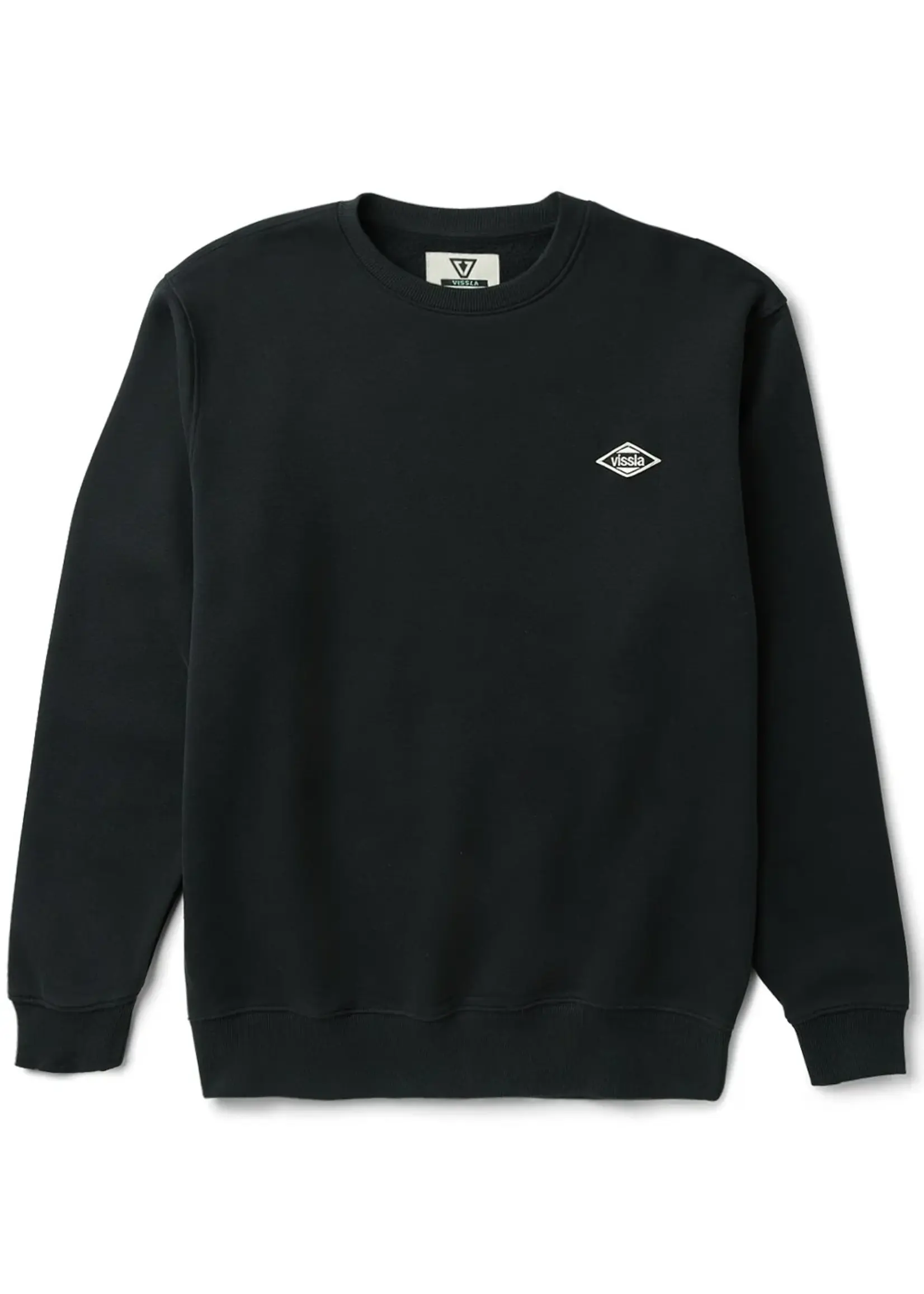 Vissla Solid Sets Eco Crew - Black