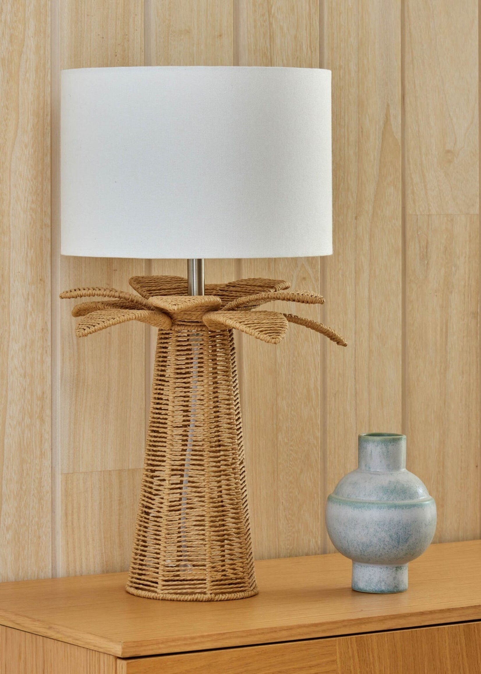 Palm Tree Lamp 32x32x58cm