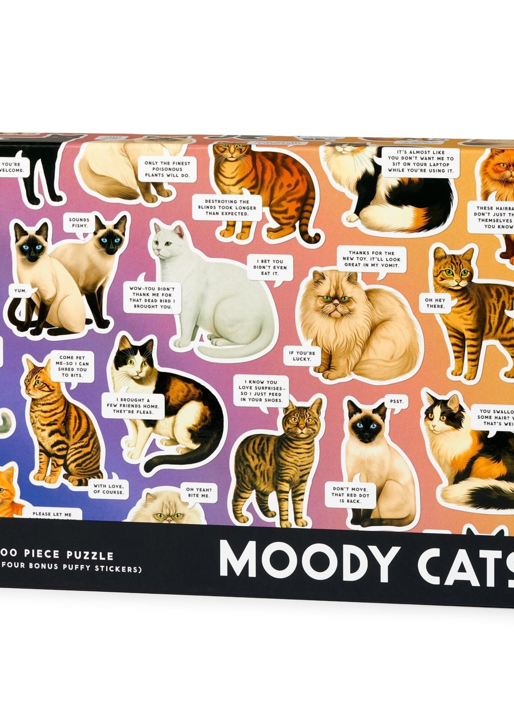 Isalbi Moody Cats Puzzle - 1000pc