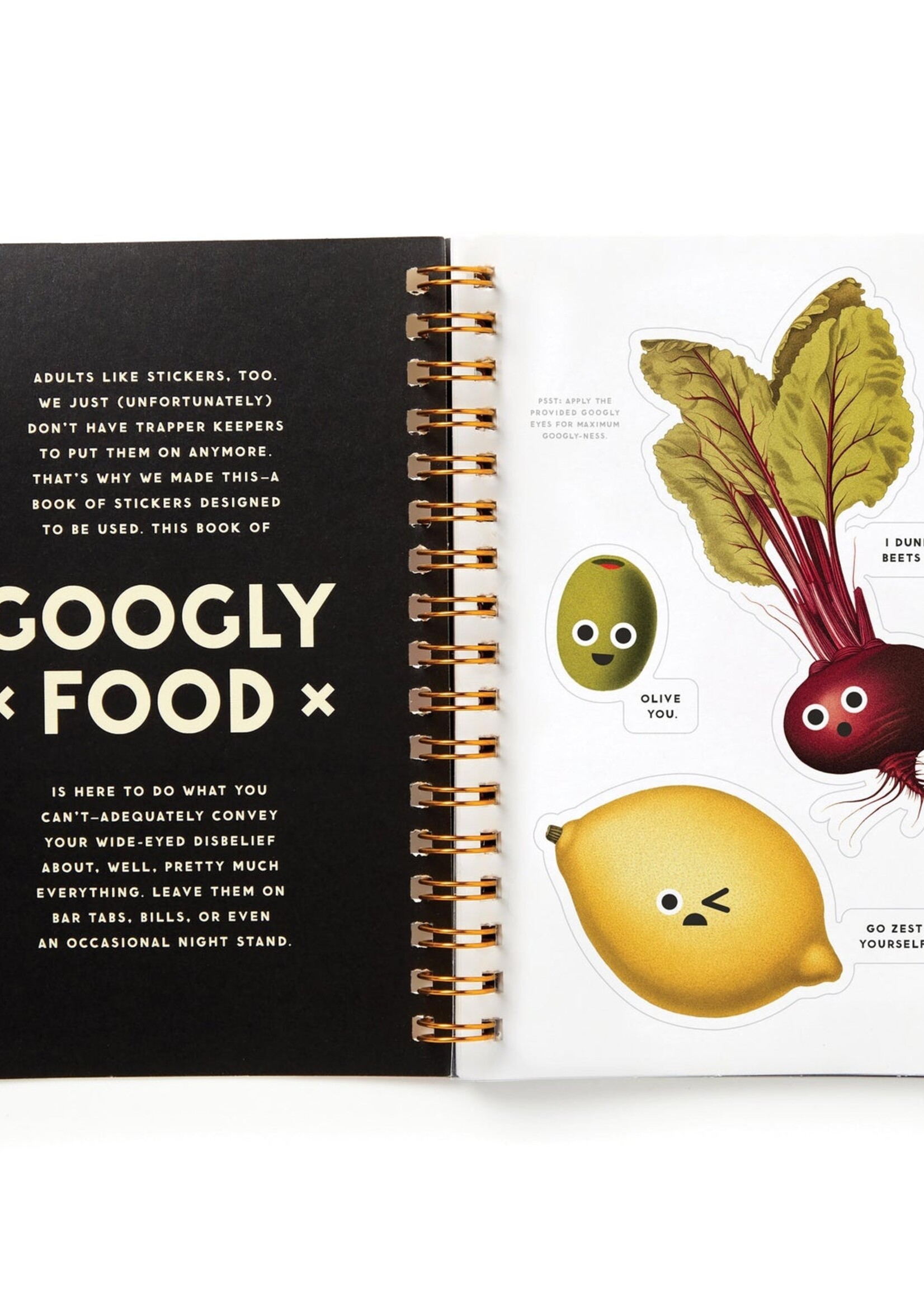 Googly Fruit Sticker Book