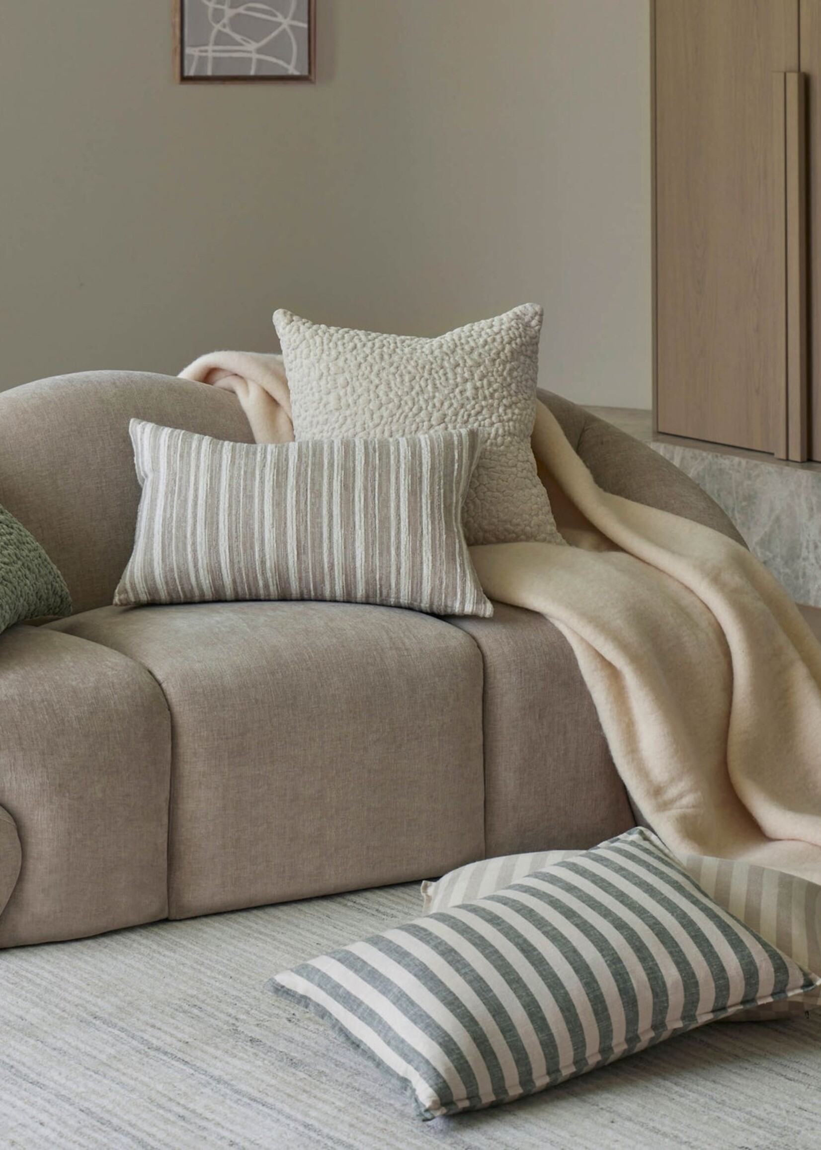 Isalbi Arden Stripe Cushion 50x50cm