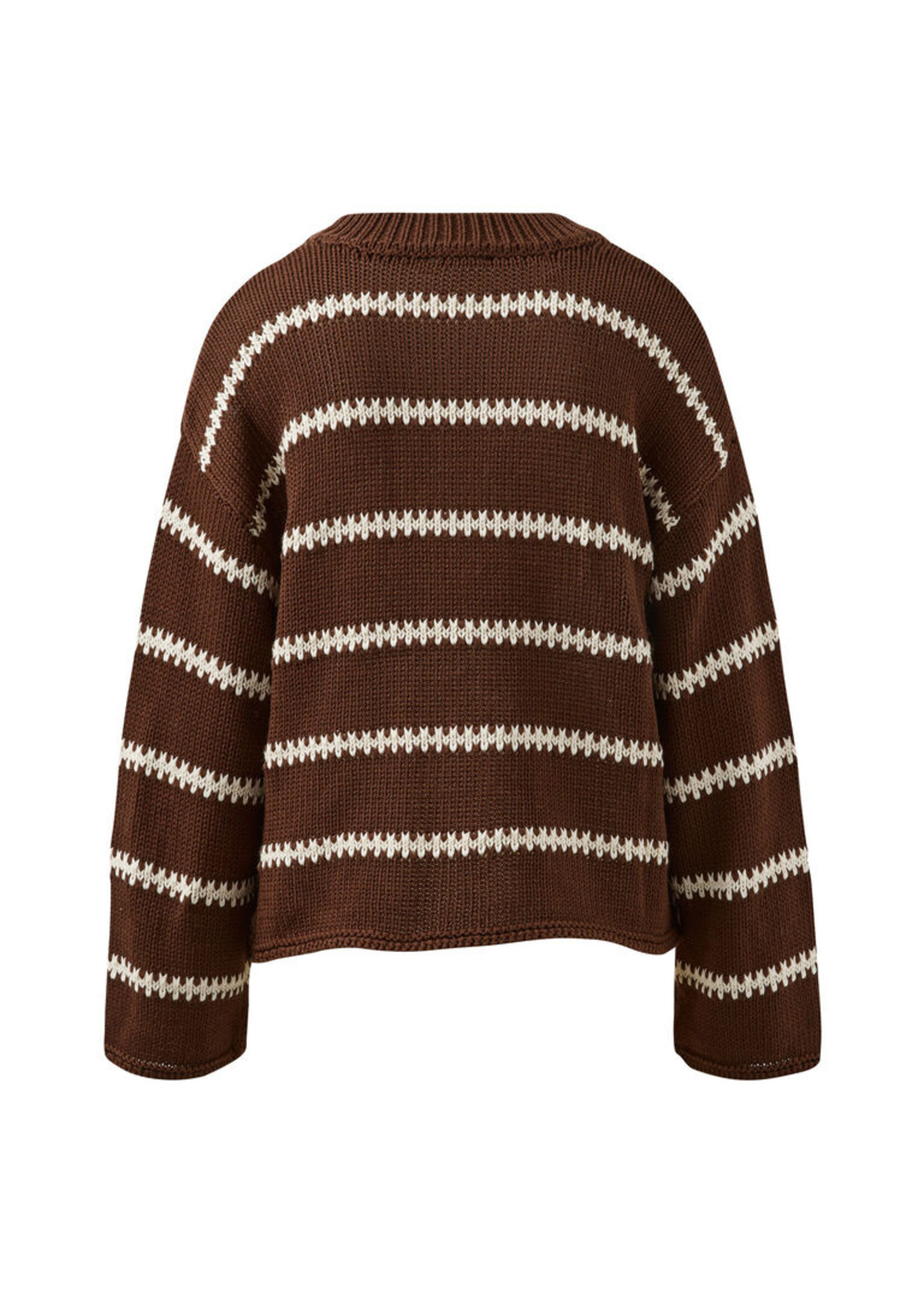 Ceres Life Lila Oversized Knit Crew