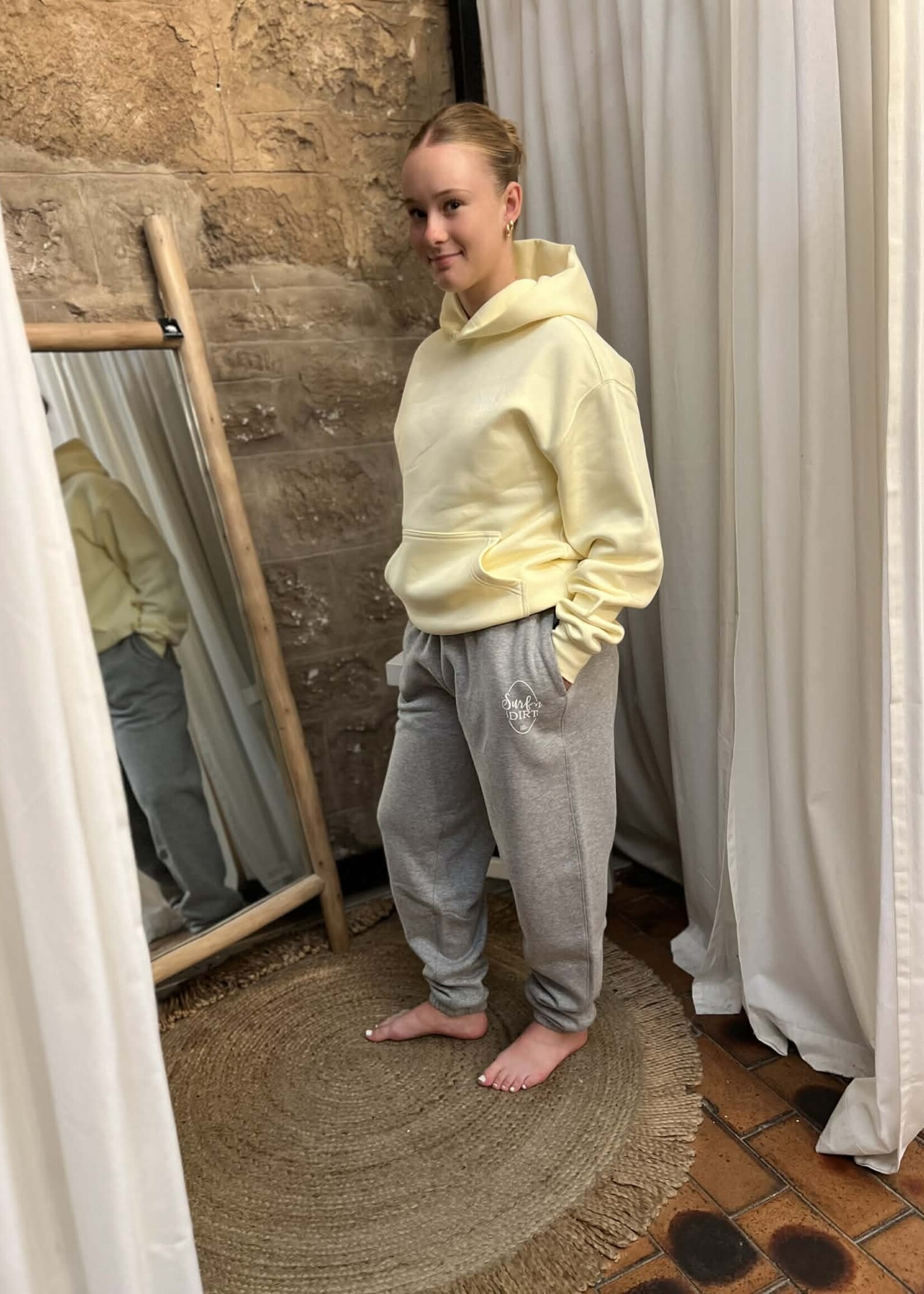 Surf n Dirt Surf n Dirt Trackpants - Grey Marle