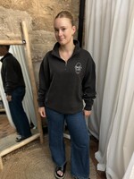 Surf n Dirt Surf n Dirt Zip Jumper - Faded Black