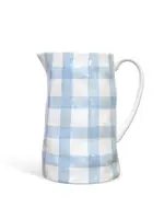 Medium Jug - Cornflower Blue Gingham