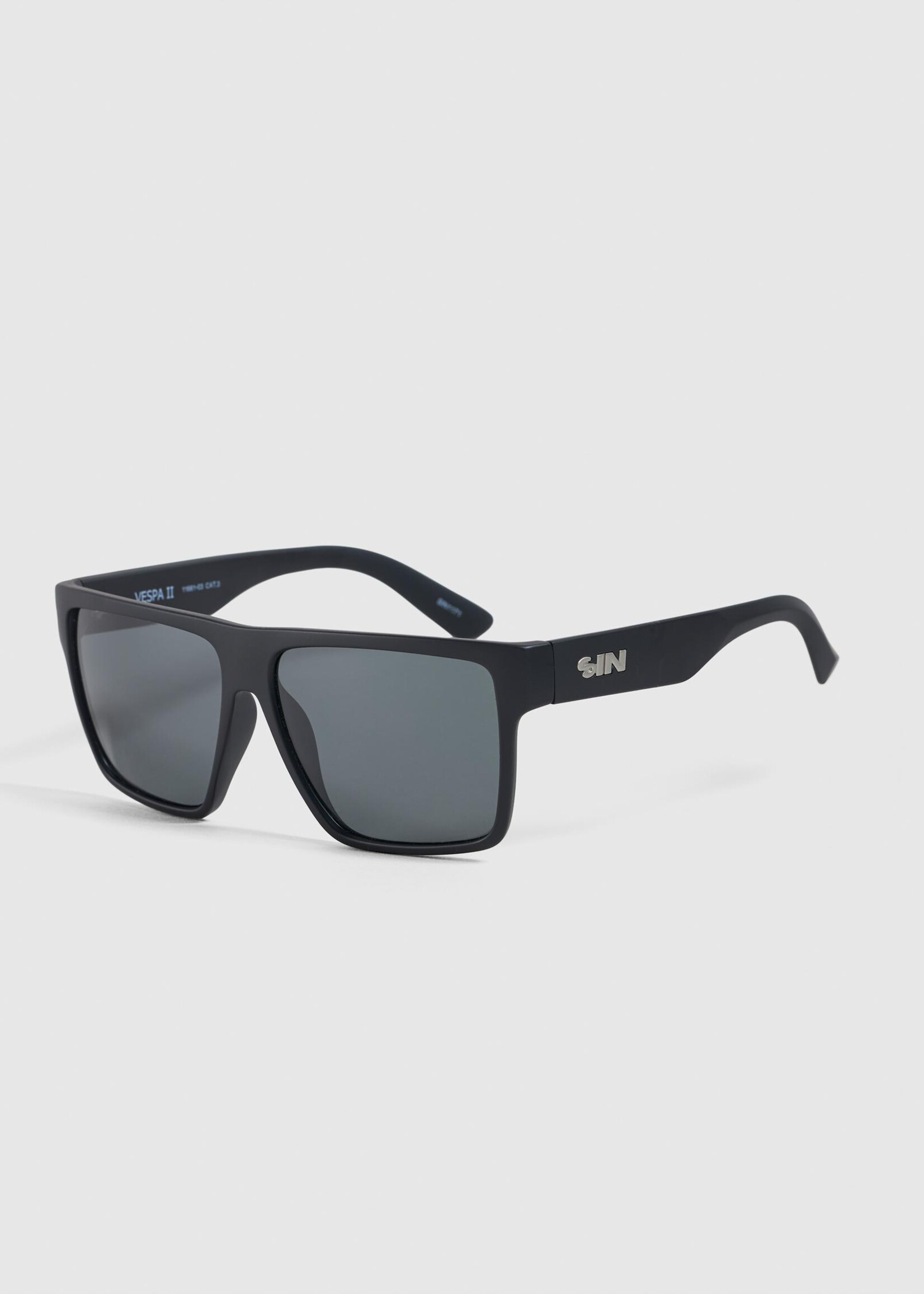 Sin Eyewear Vespa Matt Raven Smoke Polarised