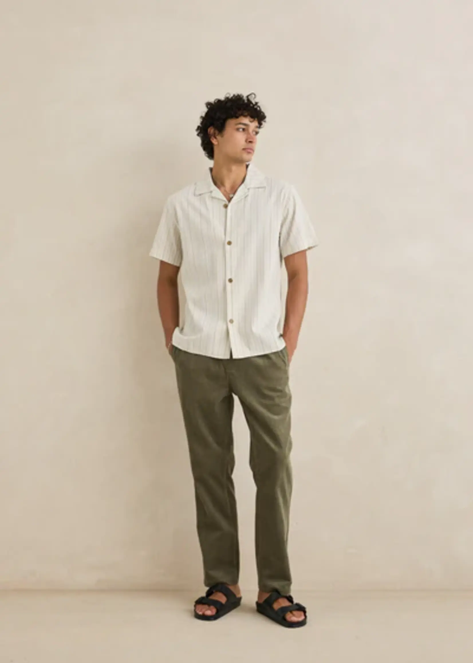 Rhythm Vacation Stripe SS Shirt