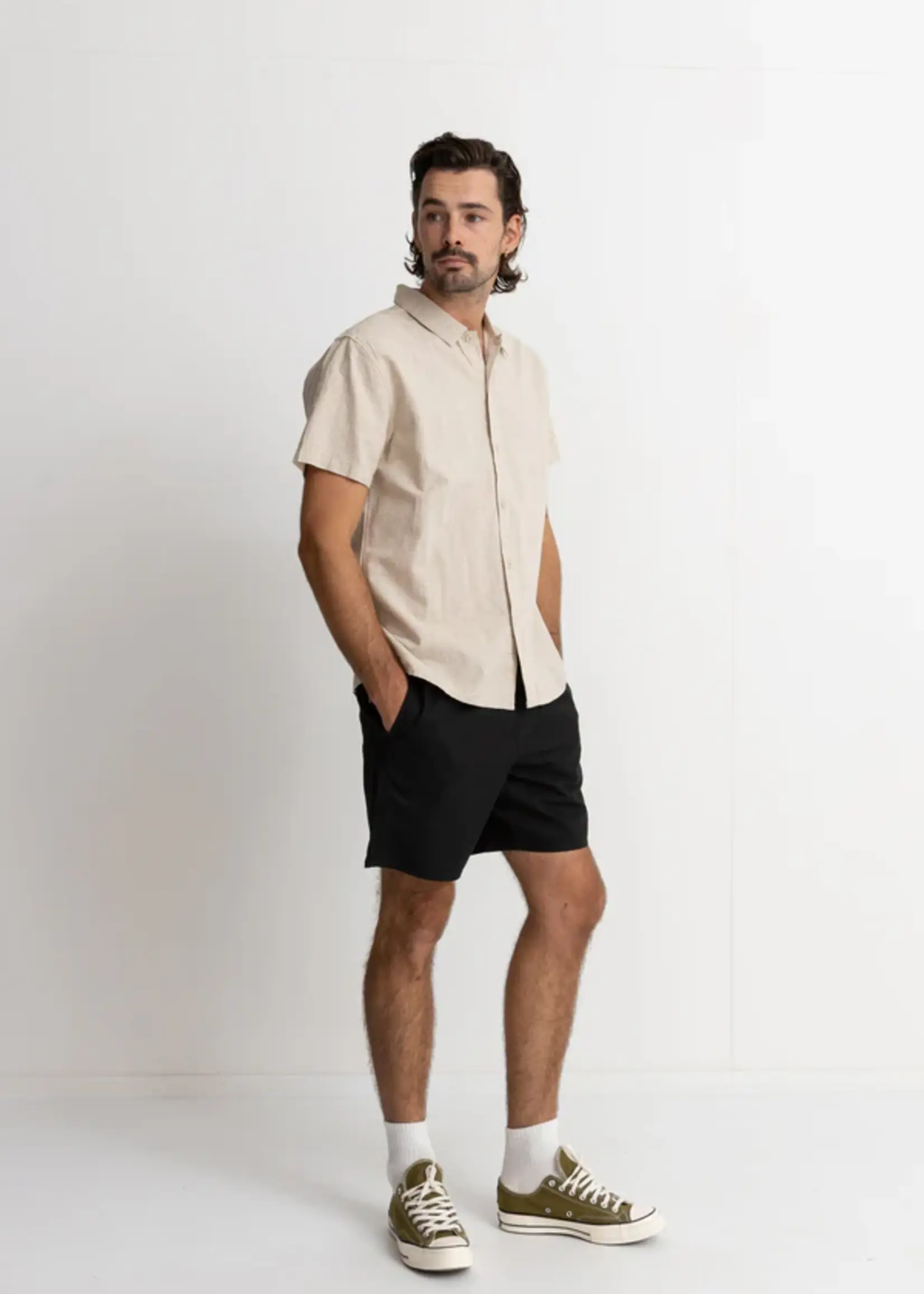 Rhythm Classic Linen SS Shirt