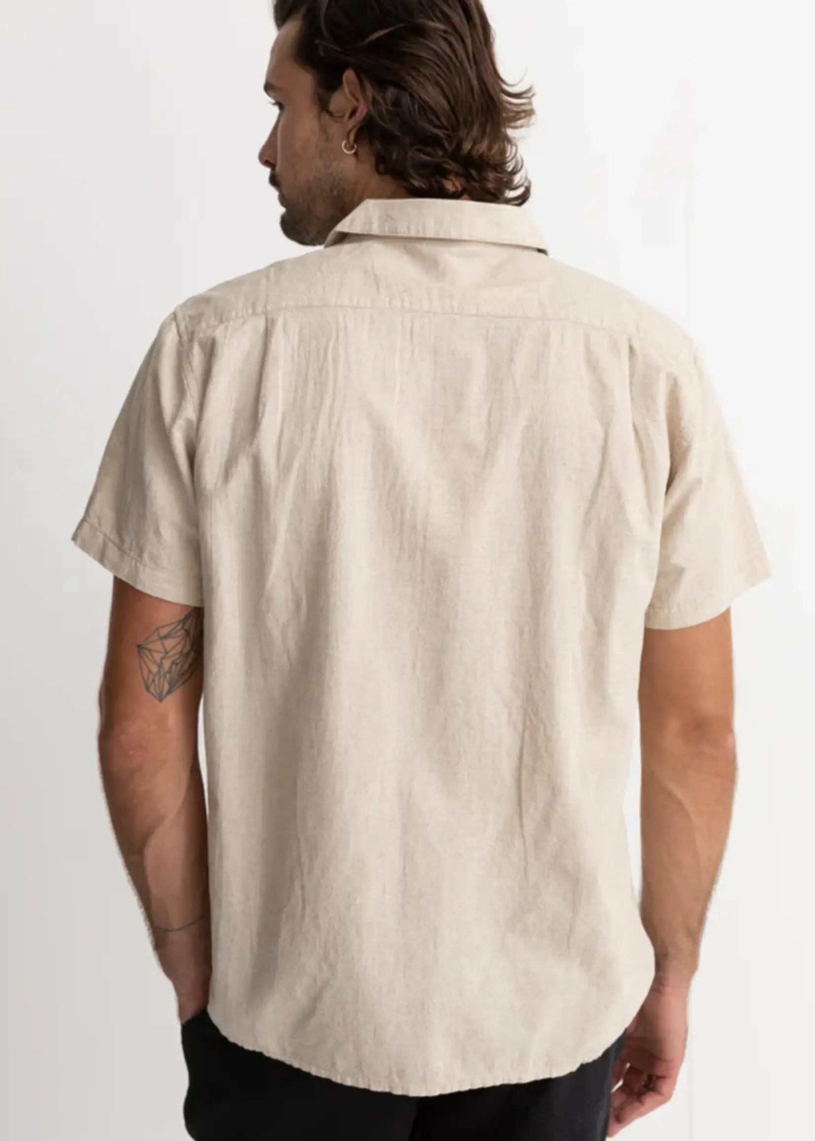 Rhythm Classic Linen SS Shirt