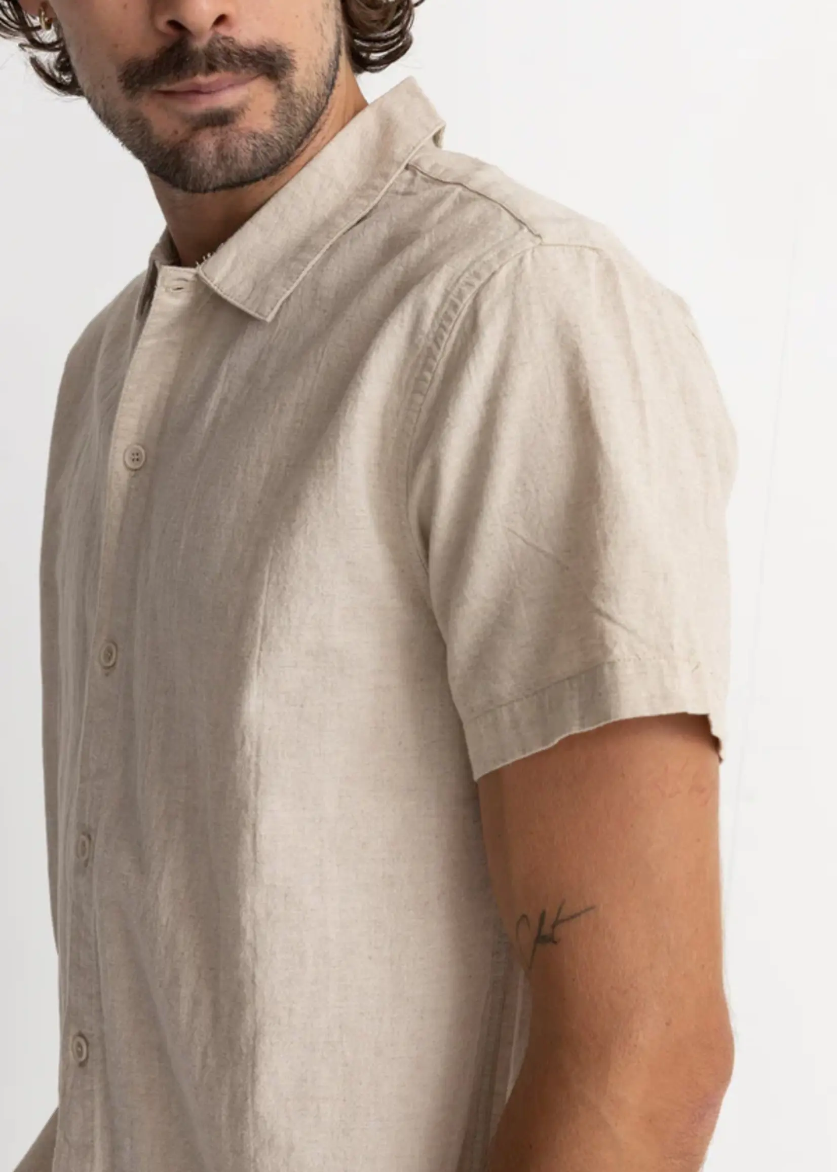 Rhythm Classic Linen SS Shirt