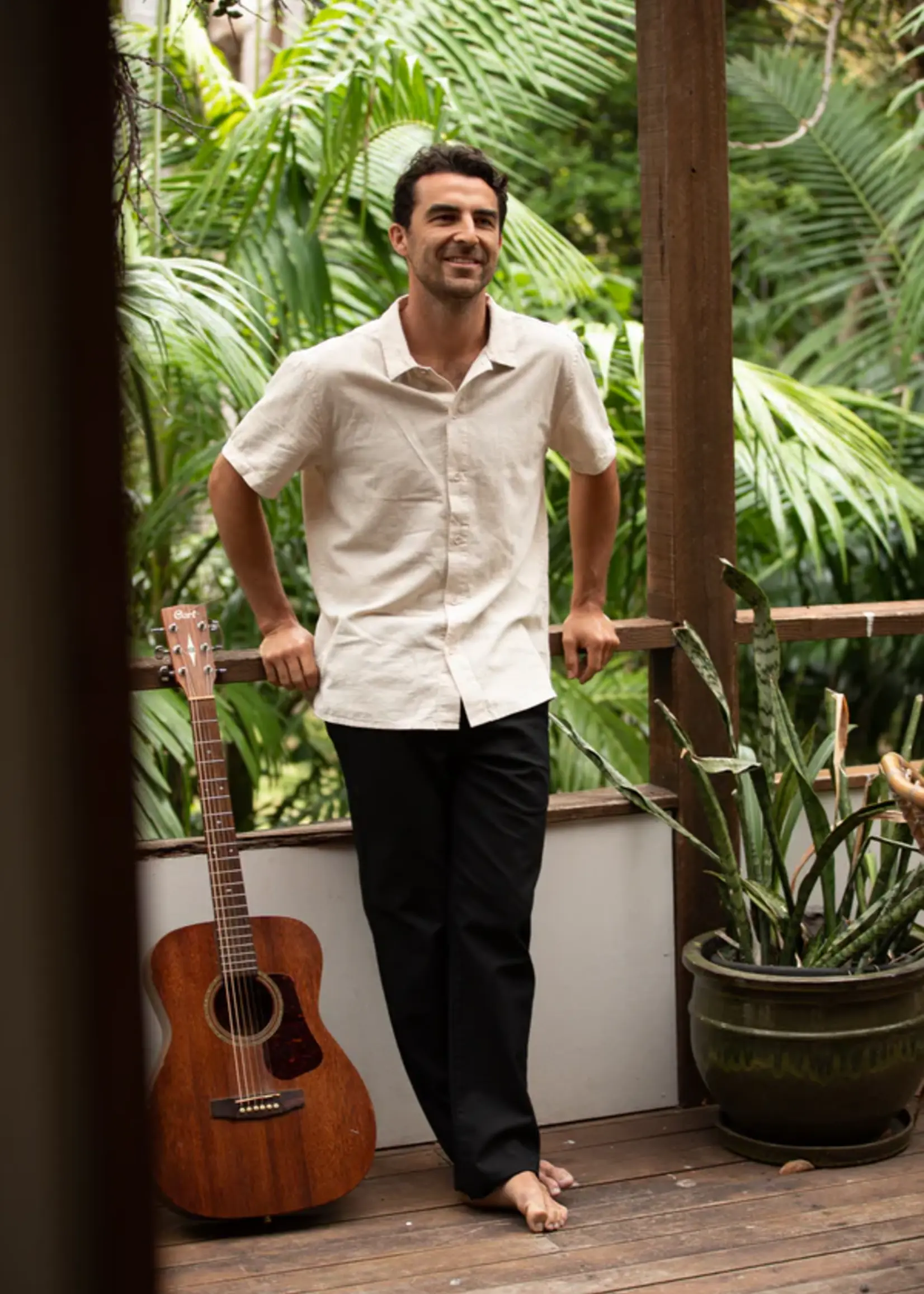 Rhythm Classic Linen SS Shirt