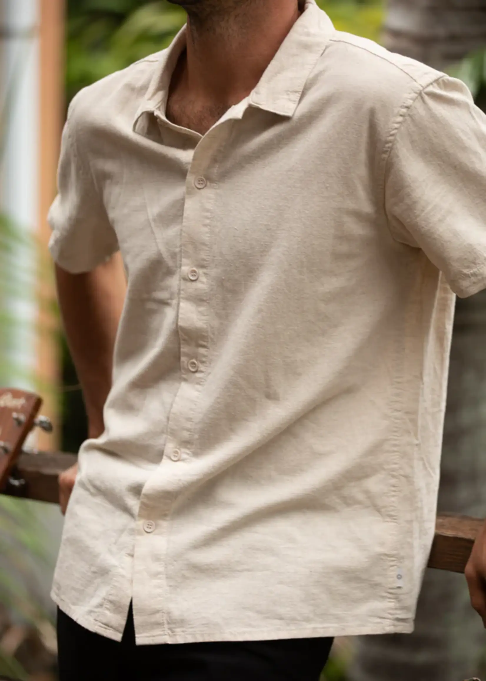 Rhythm Classic Linen SS Shirt