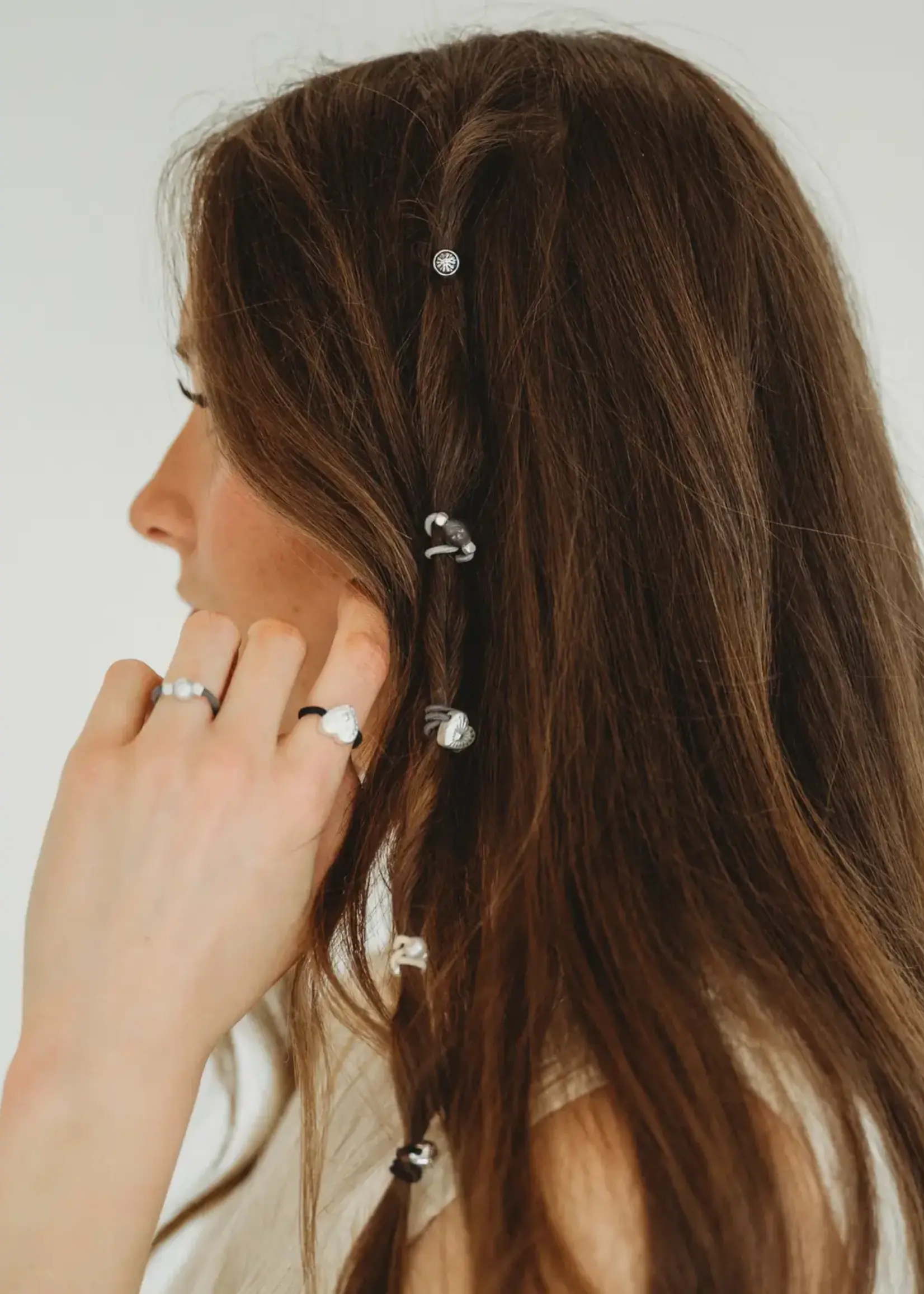 K'lani k'lani hair tie & rings