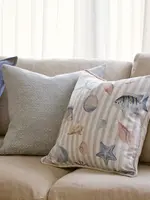 Madras Reef Stripe Cushion 50cm
