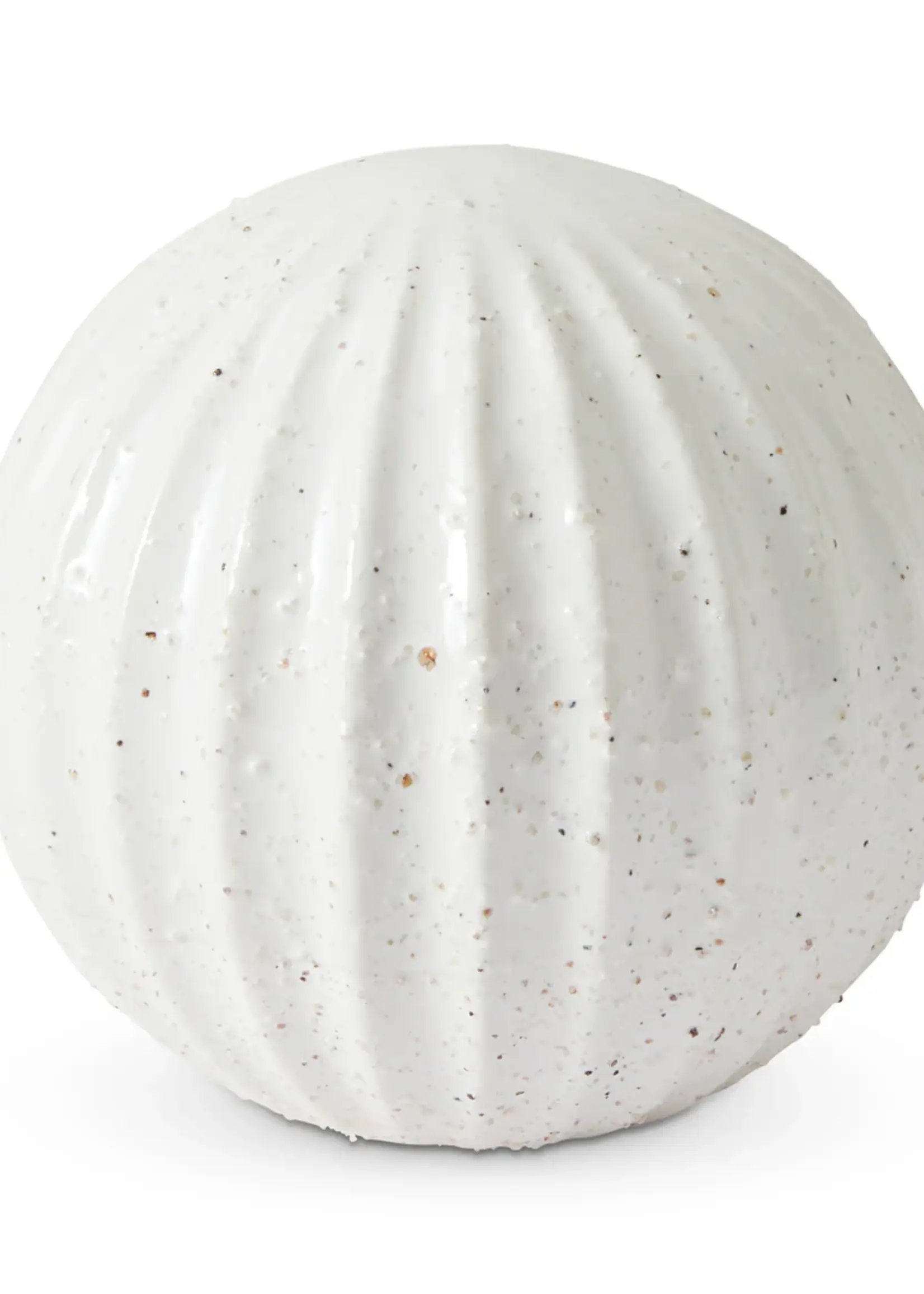 August Cream Decorative Ball 12x11.5cm