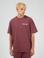 Silent Theory Essential Theory Tee - Burgundy