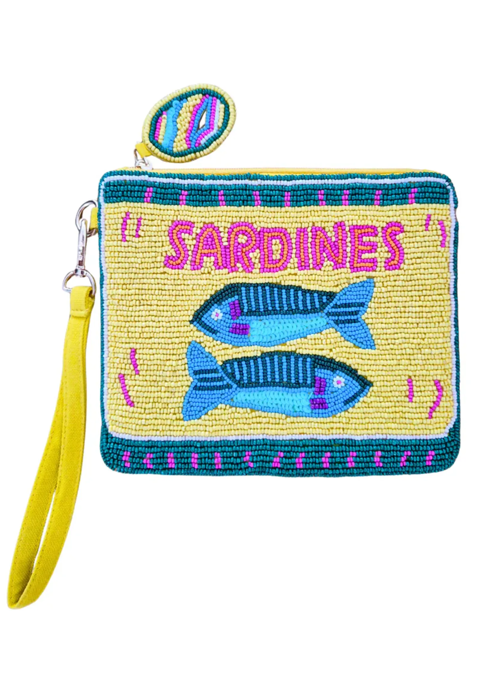 Zoda Beaded Purse Sardine