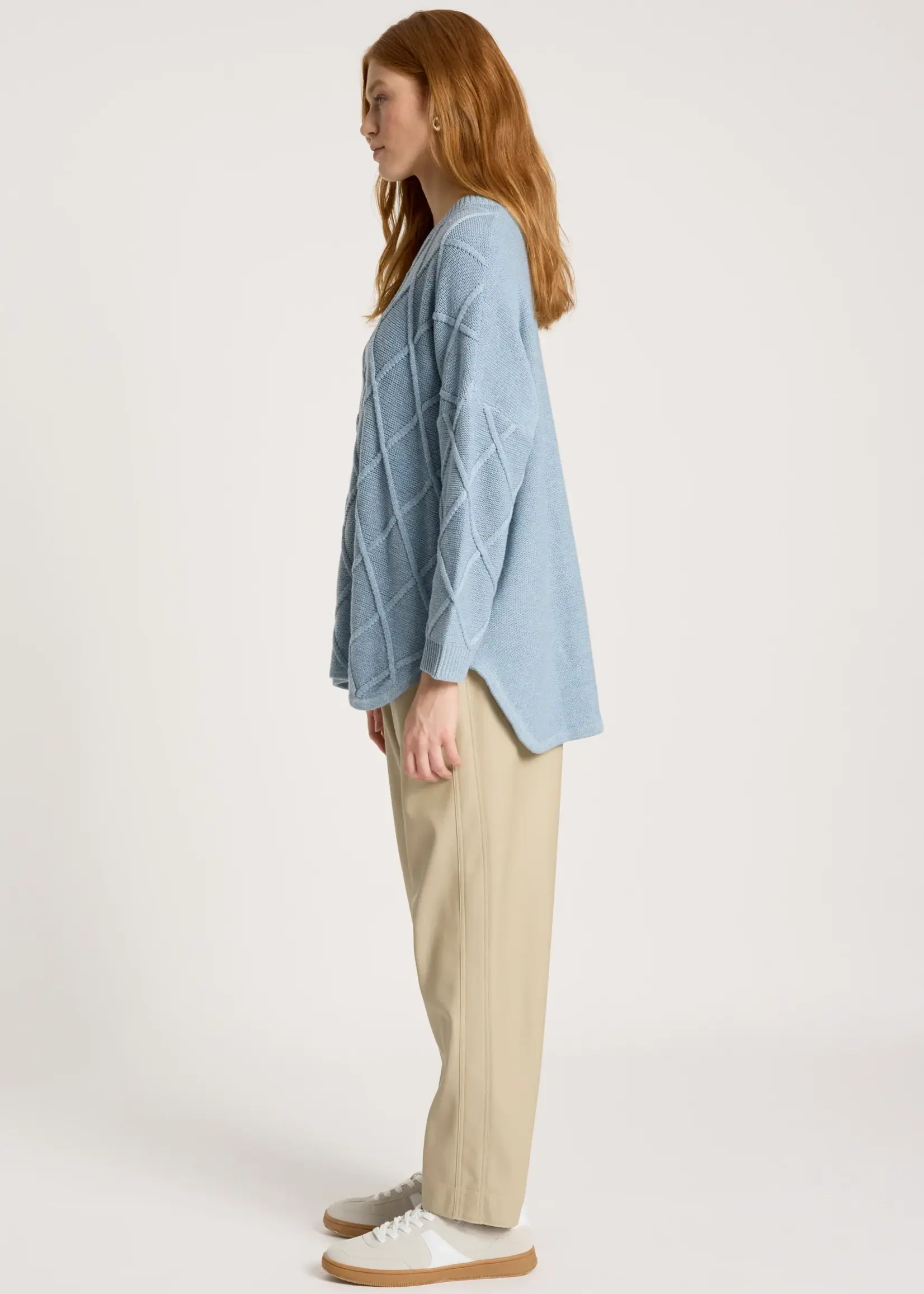 EB & Ive Liora Relaxed Jumper - Lake
