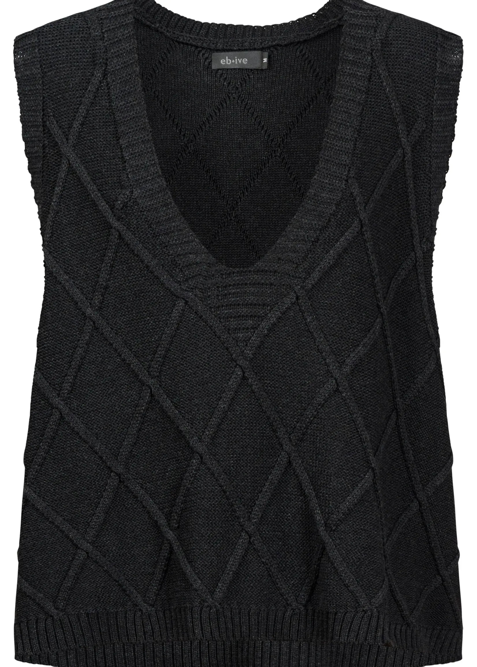EB & Ive Liora Knit Vest - Char