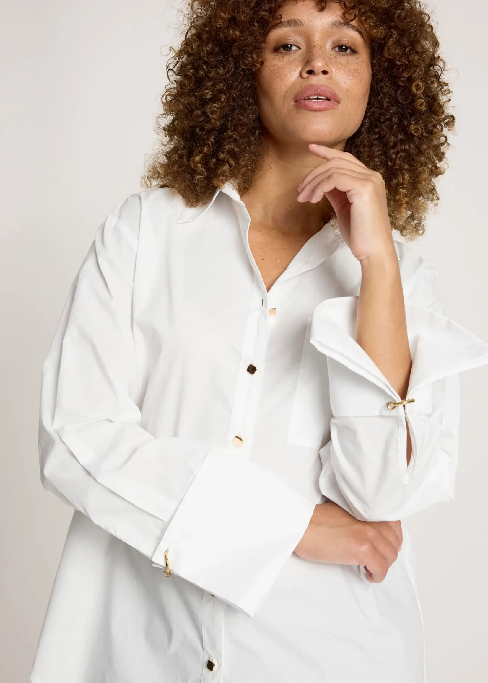 EB & Ive Lozen Shirt - White