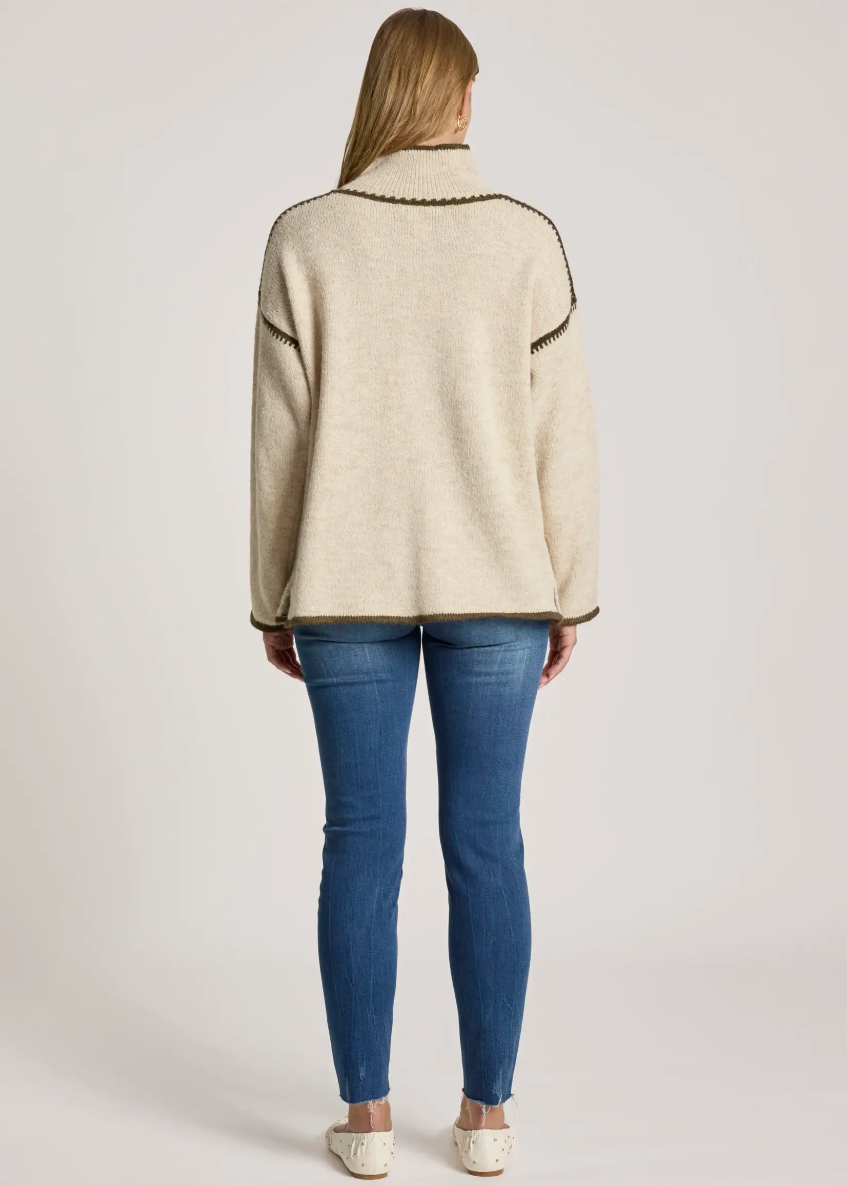 EB & Ive Orin Jumper - Dune/Olive