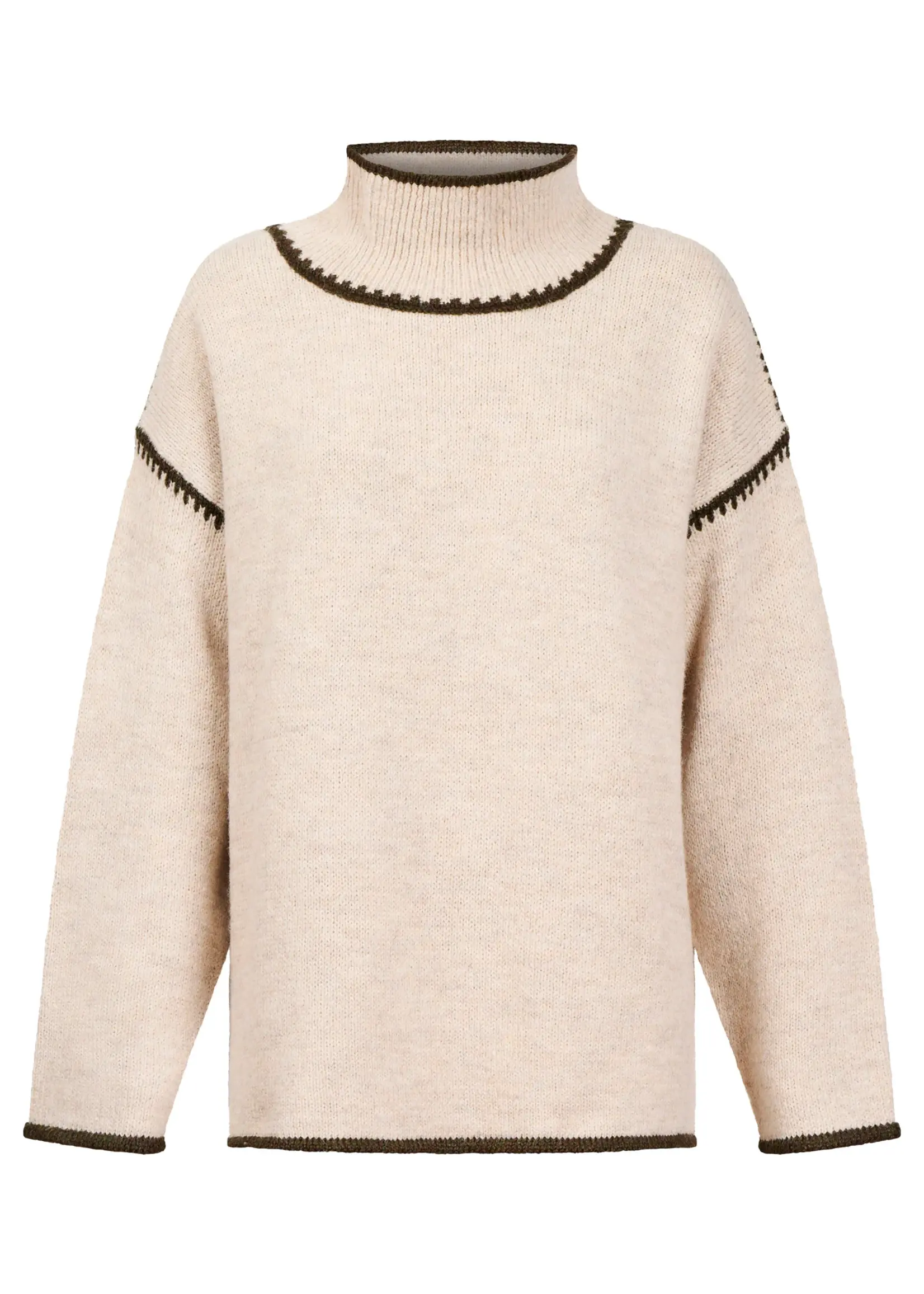EB & Ive Orin Jumper - Dune/Olive