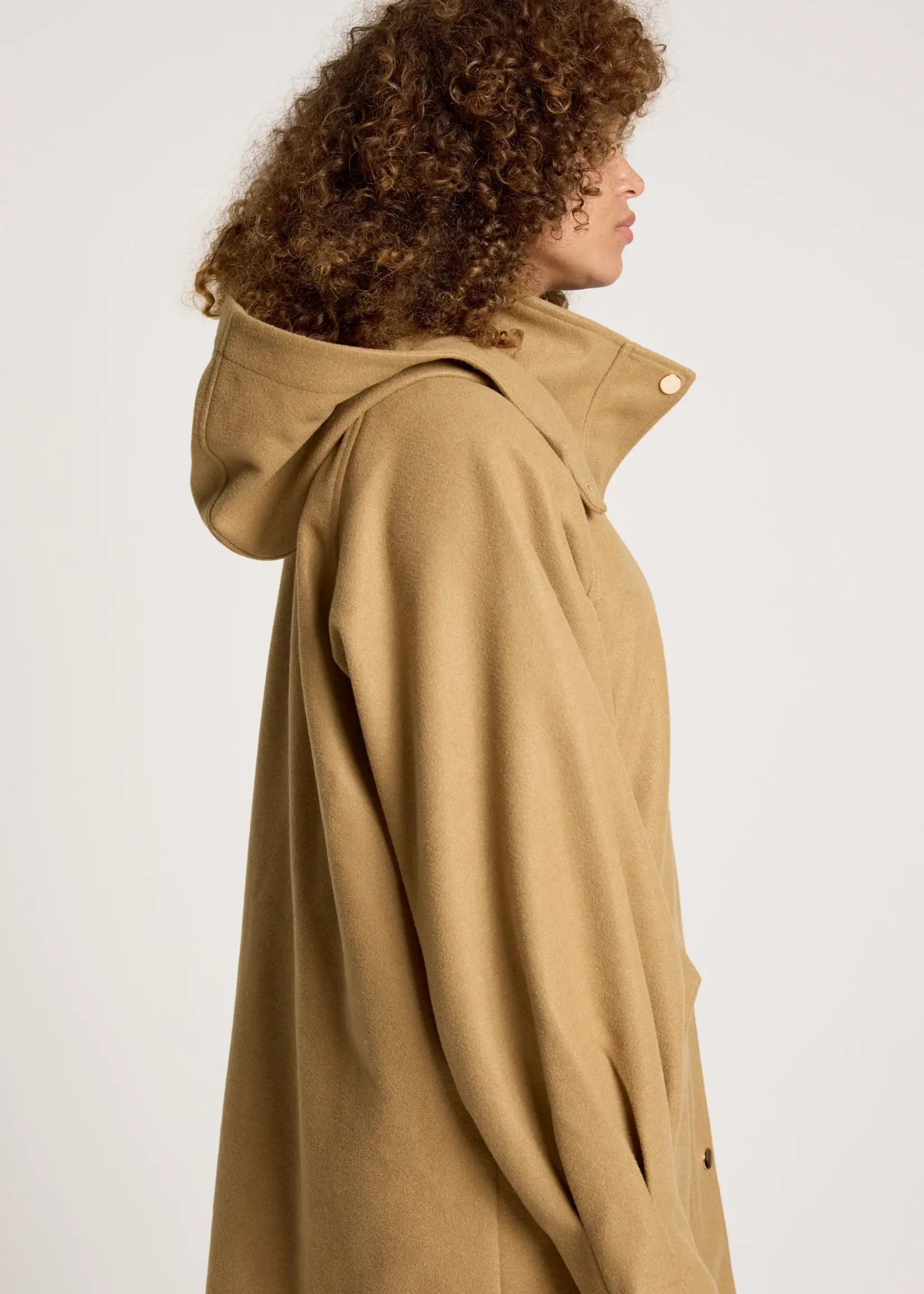 EB & Ive Sable Hood Jacket - Mocha