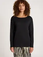 EB & Ive Aria Long Sleeve Top - Black