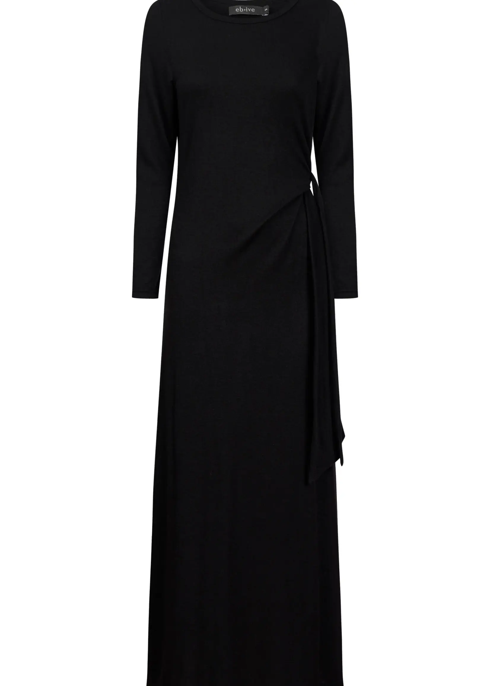 EB & Ive Aria Tie Maxi Dress - Black