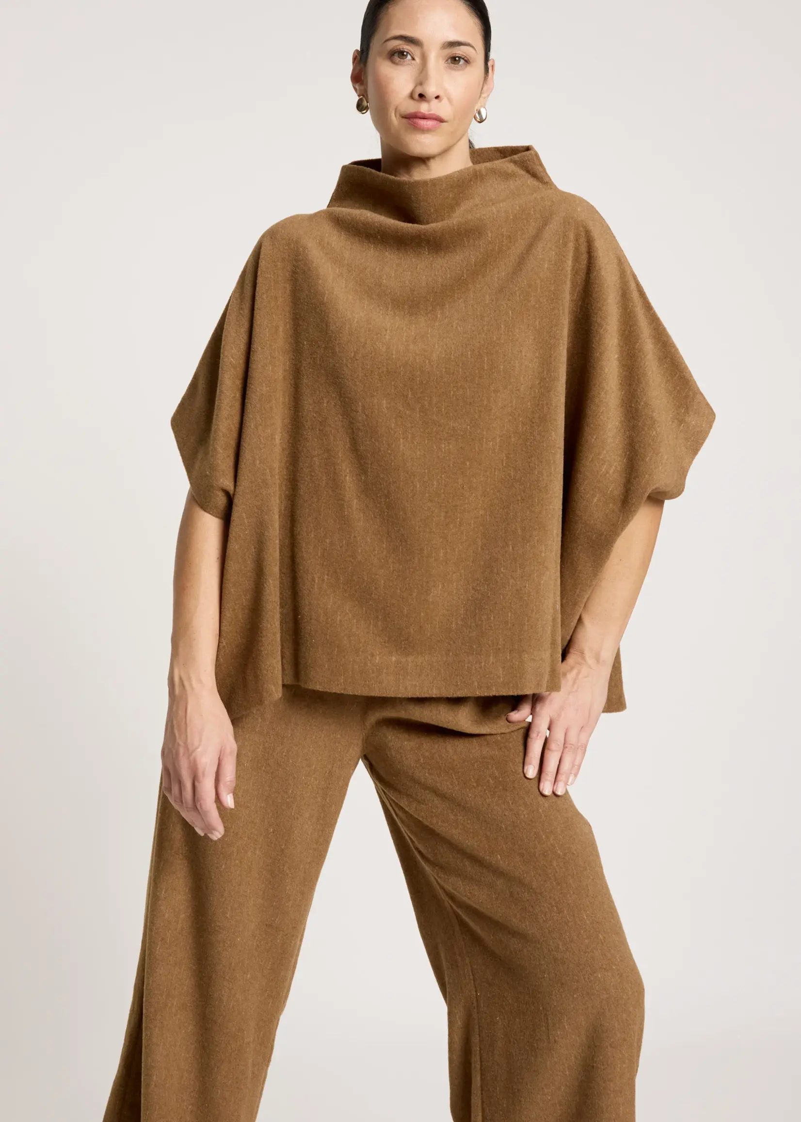 EB & Ive Azul Poncho - Clay