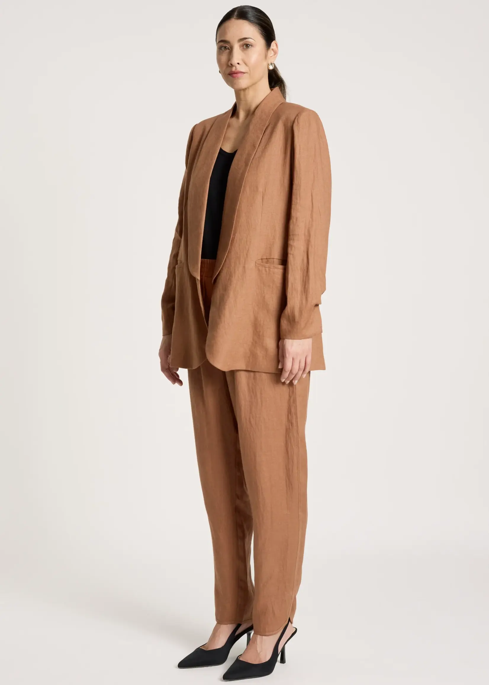 EB & Ive Bajau Blazer - Clay