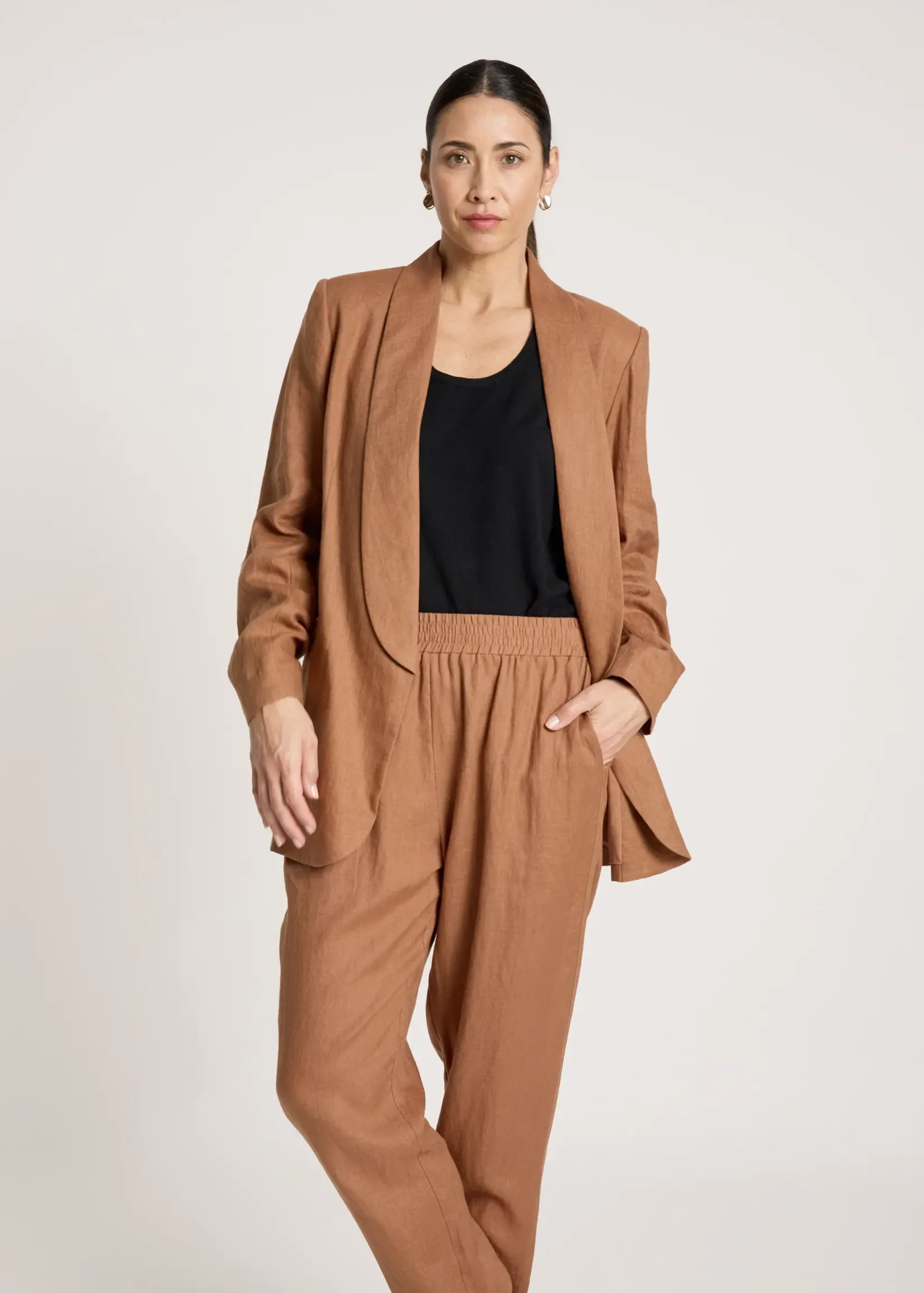 EB & Ive Bajau Blazer - Clay