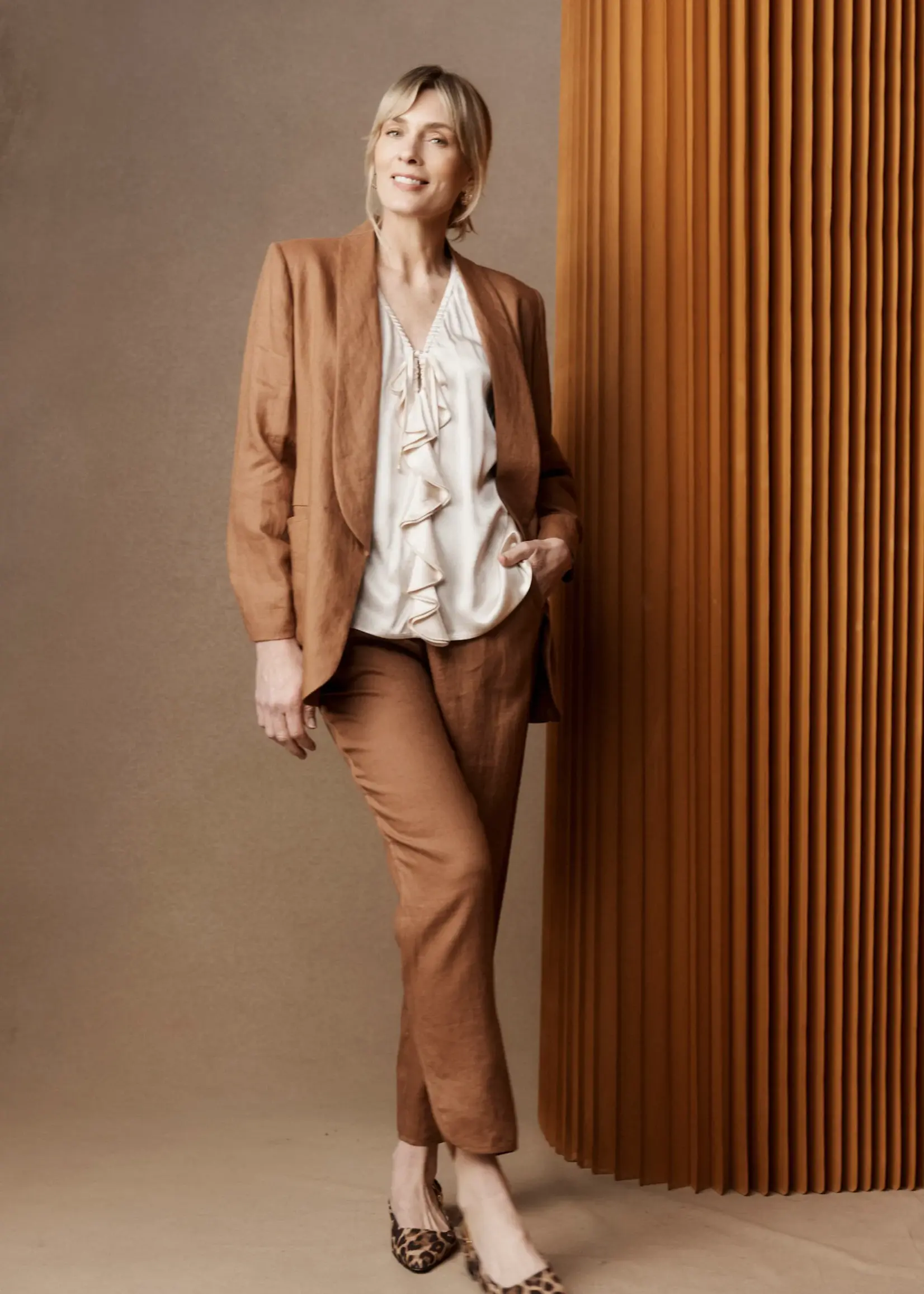 EB & Ive Bajau Blazer - Clay