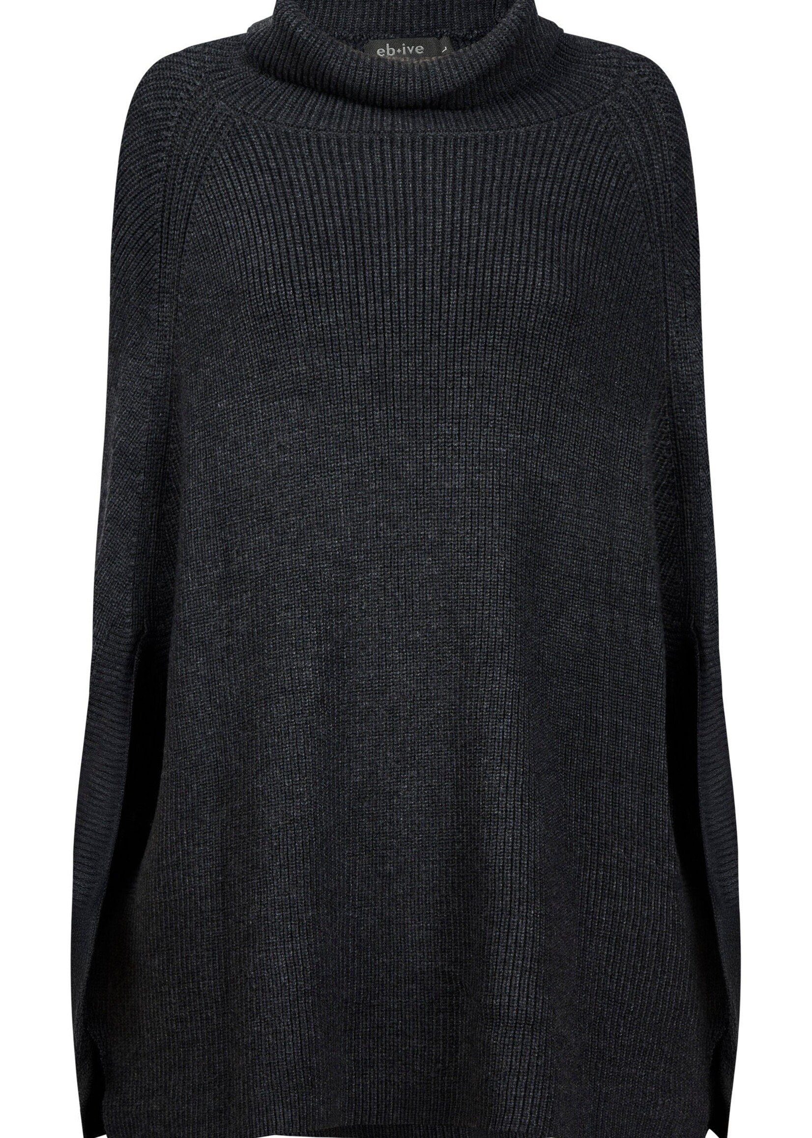EB & Ive Berber Poncho - Char