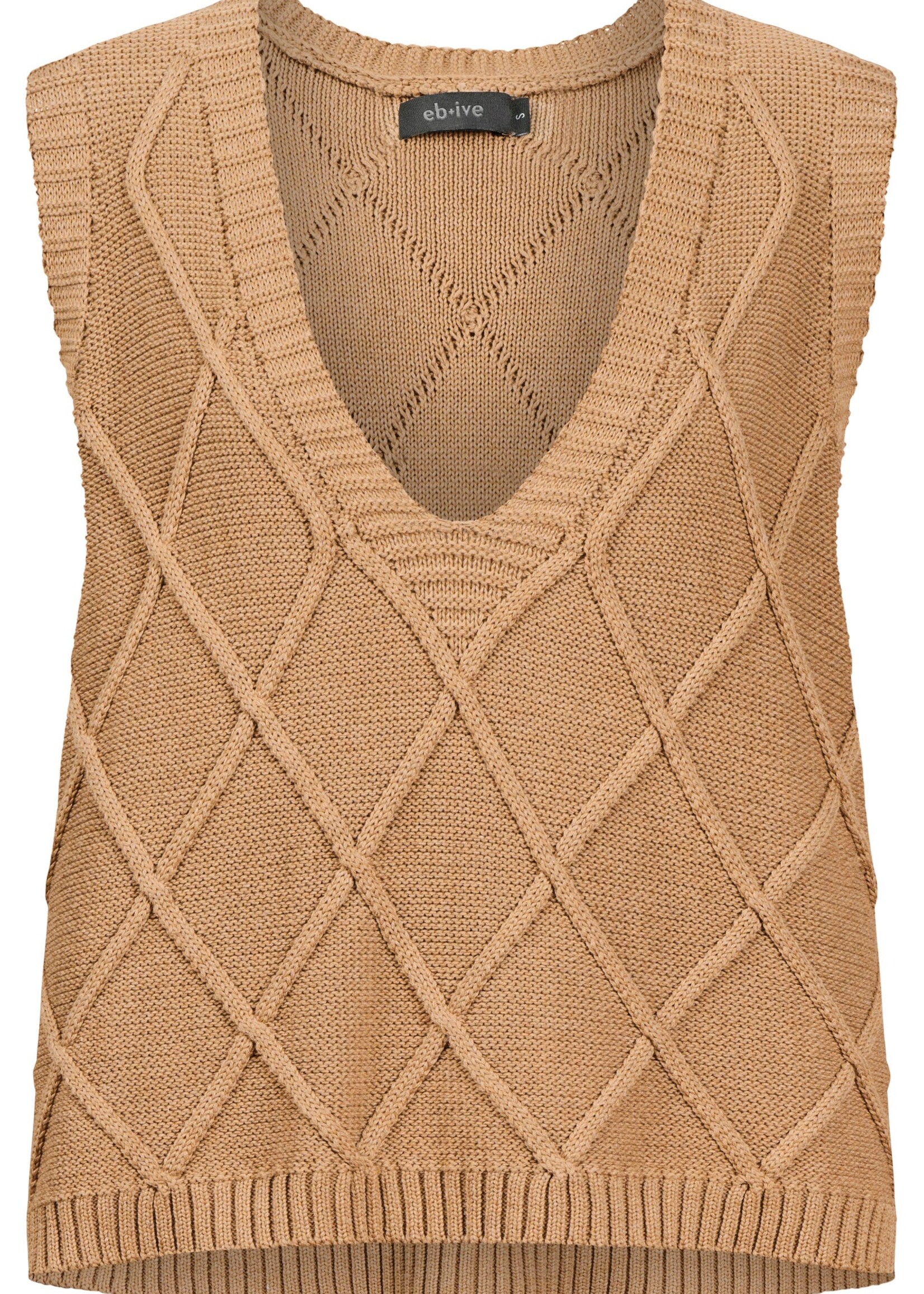 EB & Ive Liora Knit Vest - Mocha