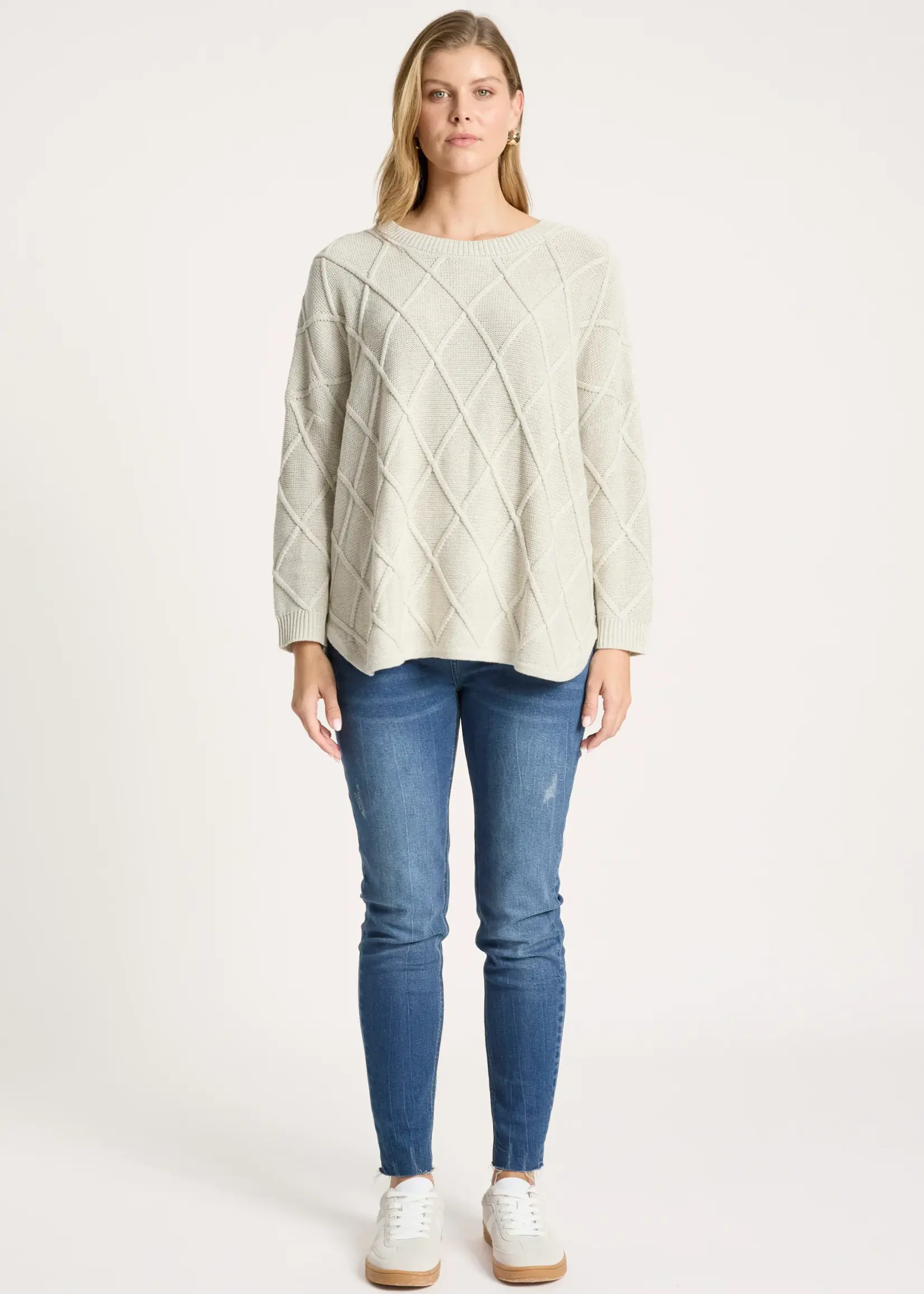 EB & Ive Liora Relaxed Jumper - Bisque