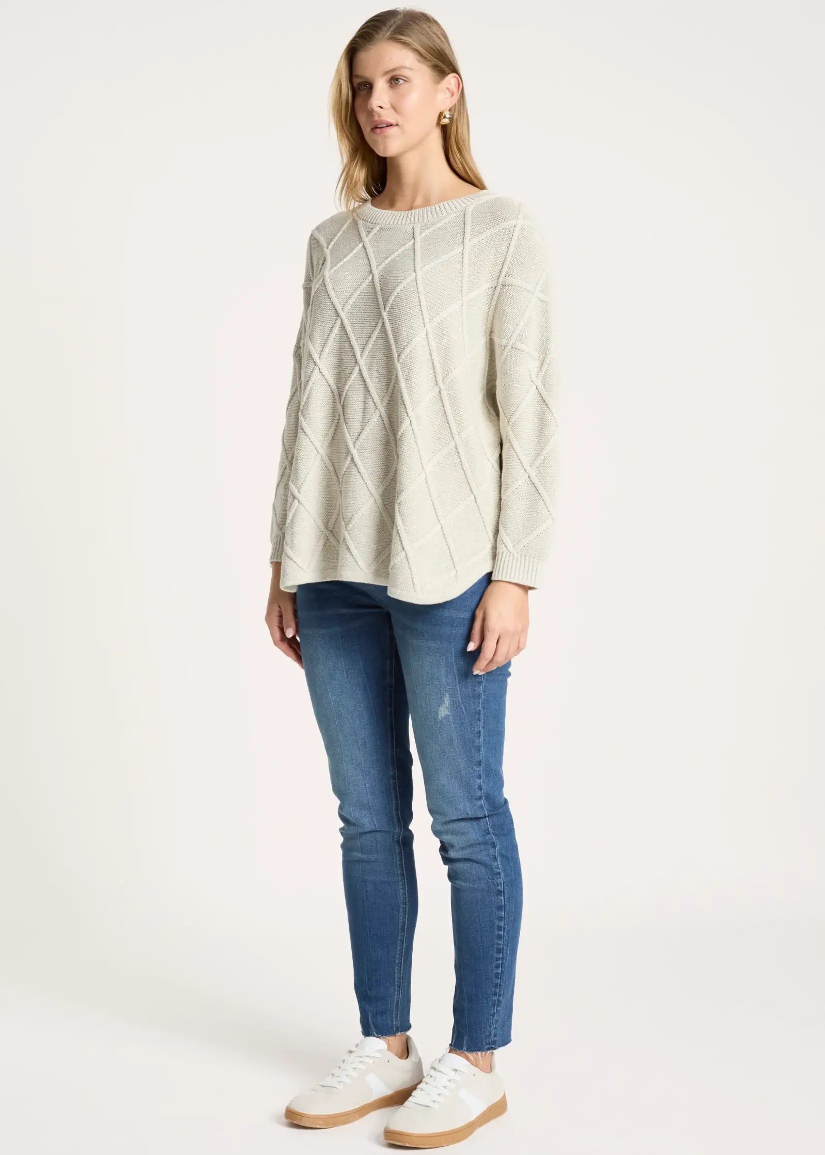 EB & Ive Liora Relaxed Jumper - Bisque