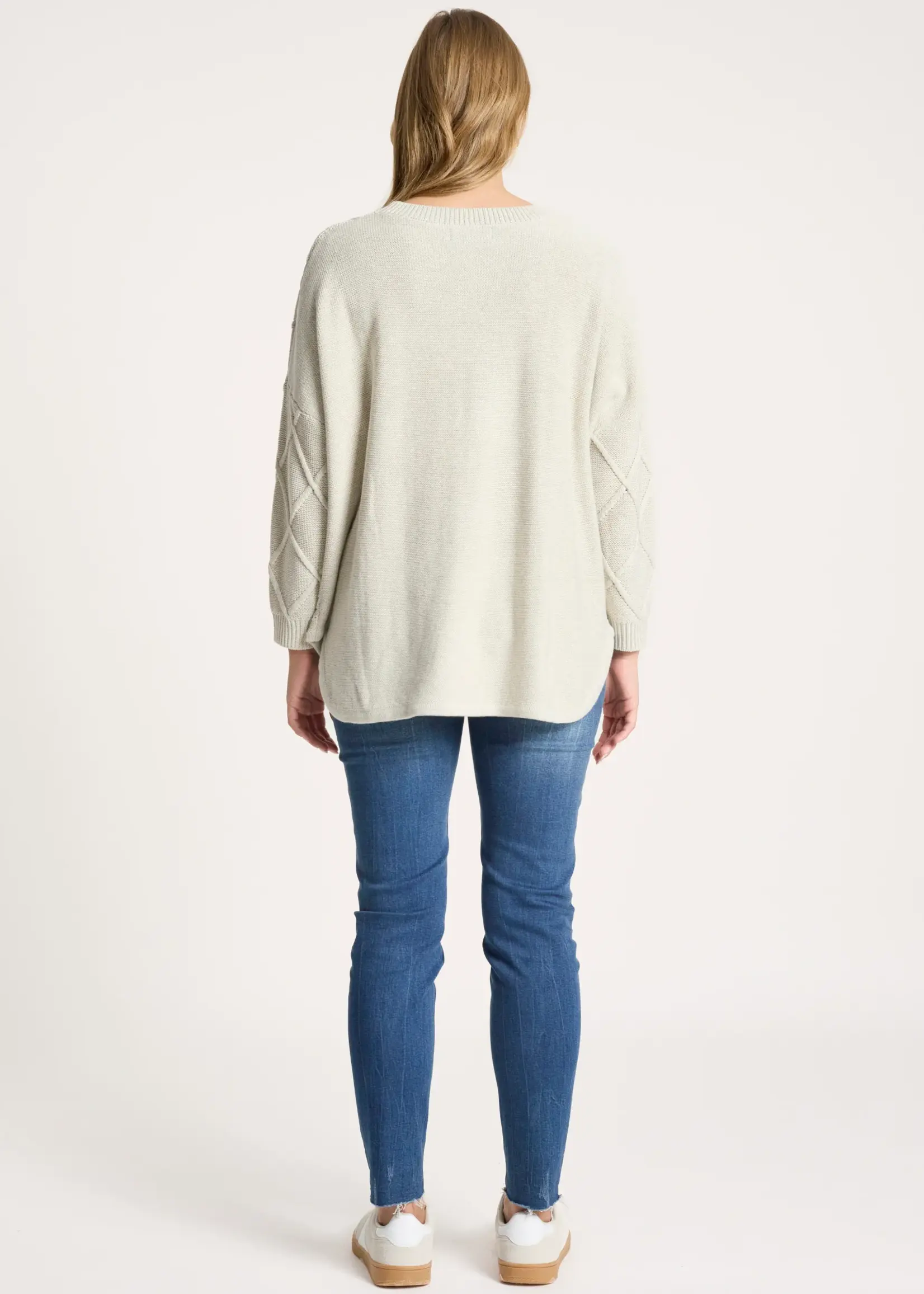EB & Ive Liora Relaxed Jumper - Bisque